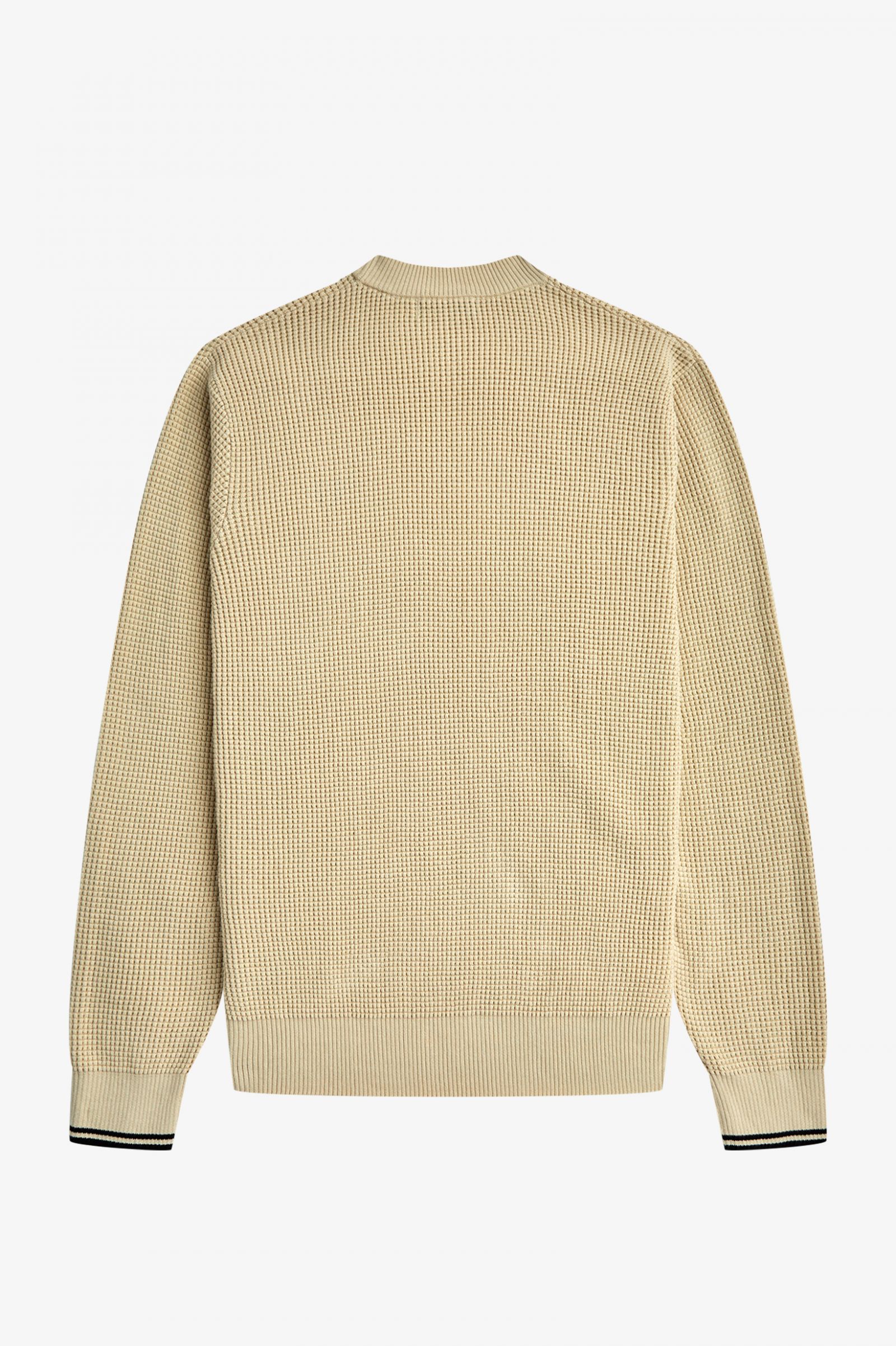 Waffle Stitch Jumper Oatmeal 7038684