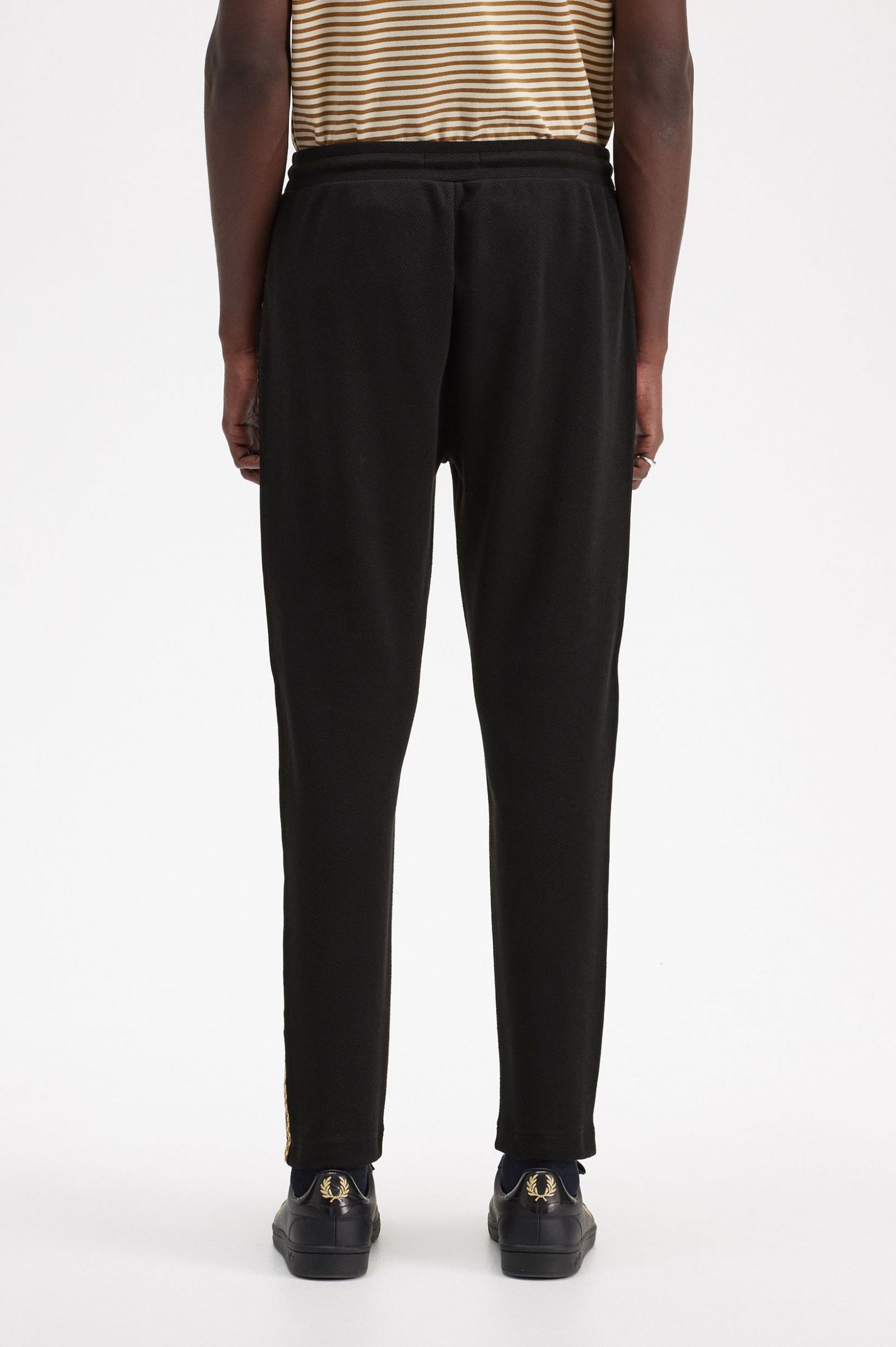 Chequerboard Tape Track Pants Black 7039130