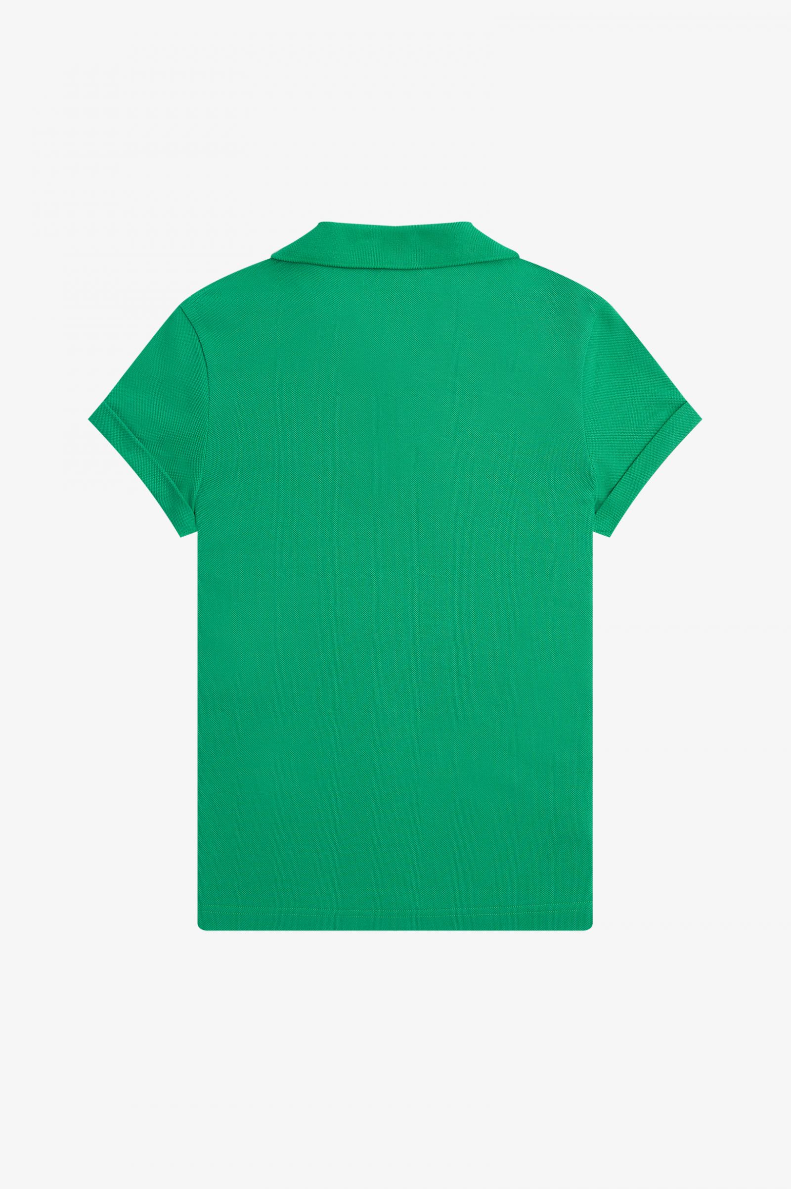 Amy Winehouse FoundationOpen-Collar Piqué Shirt Fred Perry Green 7037933
