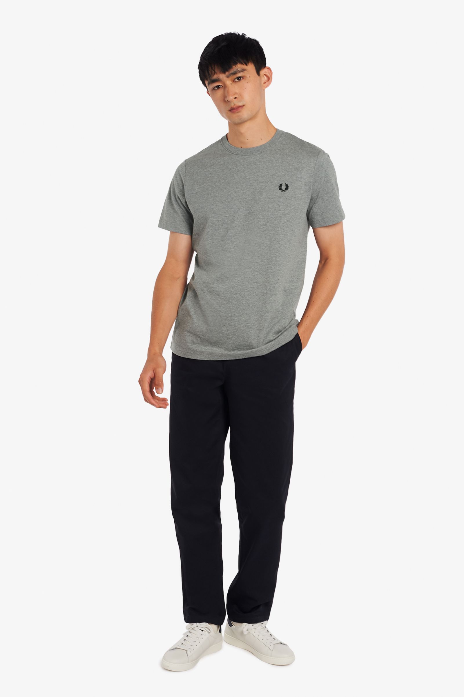 Crew Neck T-Shirt Steel Marl 7038923