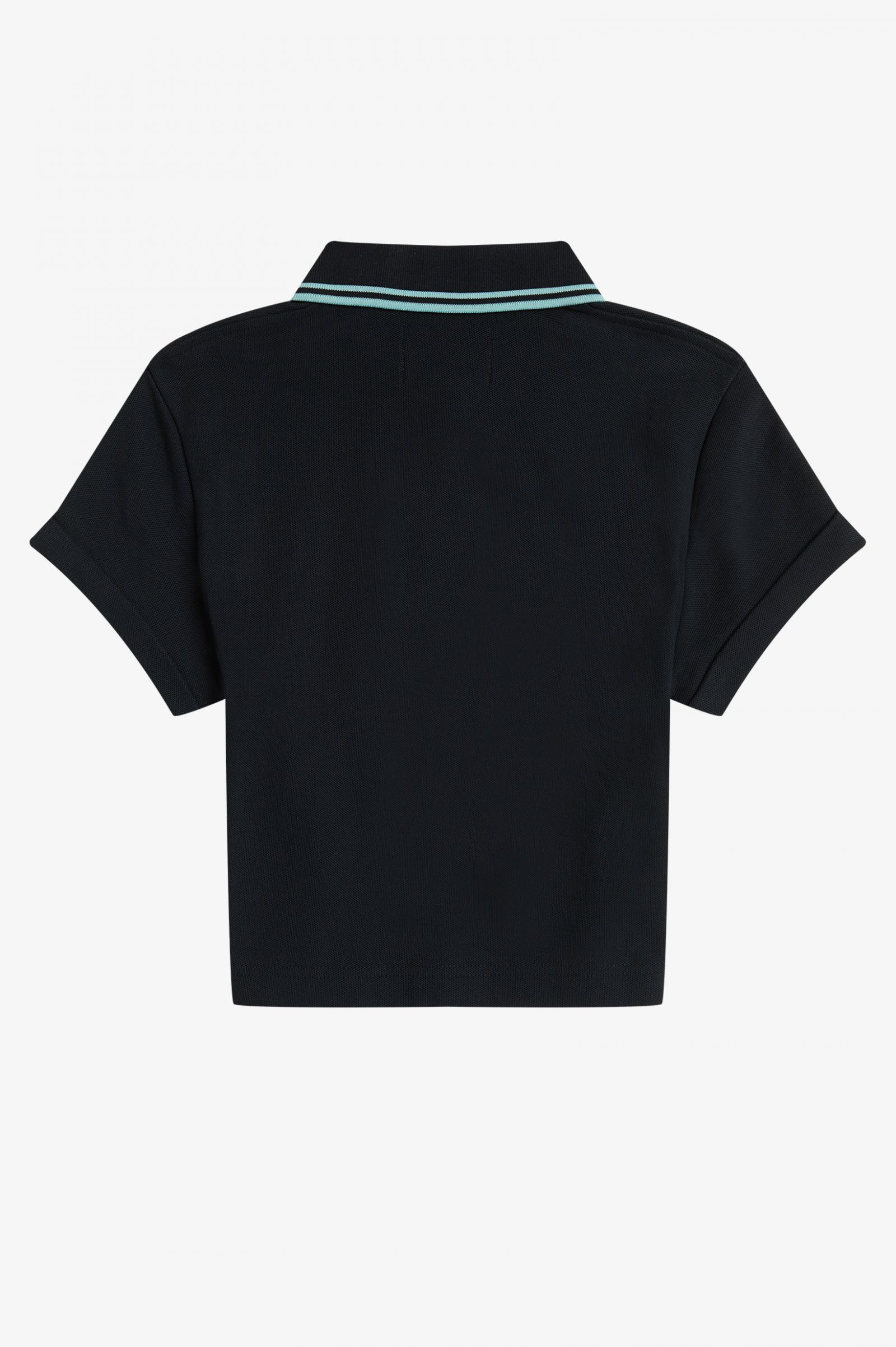 Amy Winehouse FoundationButton Through Piqué Shirt Black 7037985