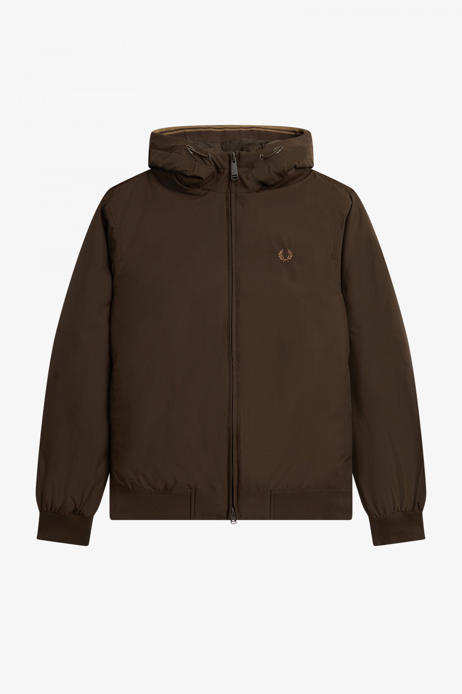 Padded Hooded Brentham Jacket Burnt Tobacco 7038827