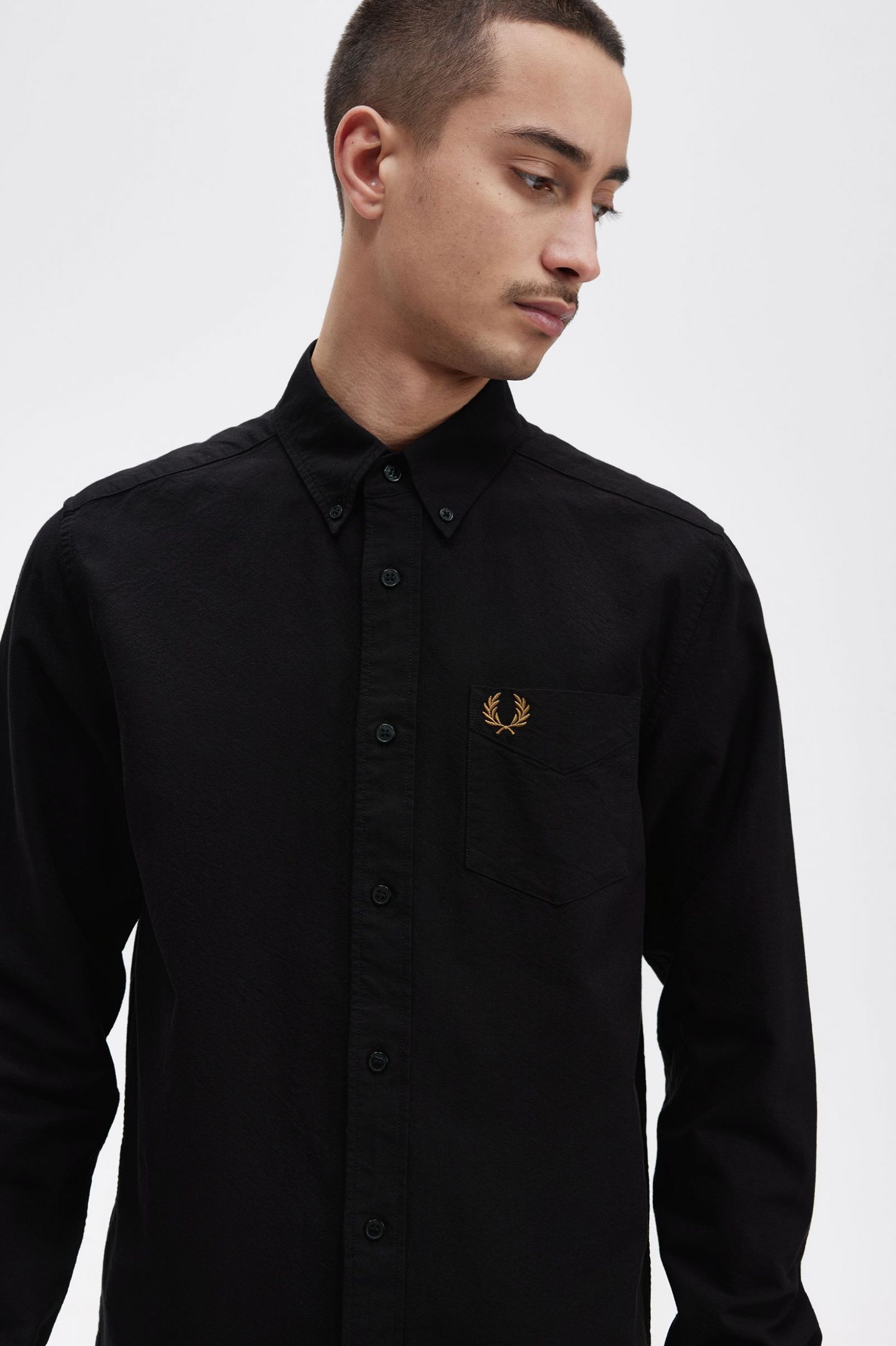 Oxford Shirt Black 7038711