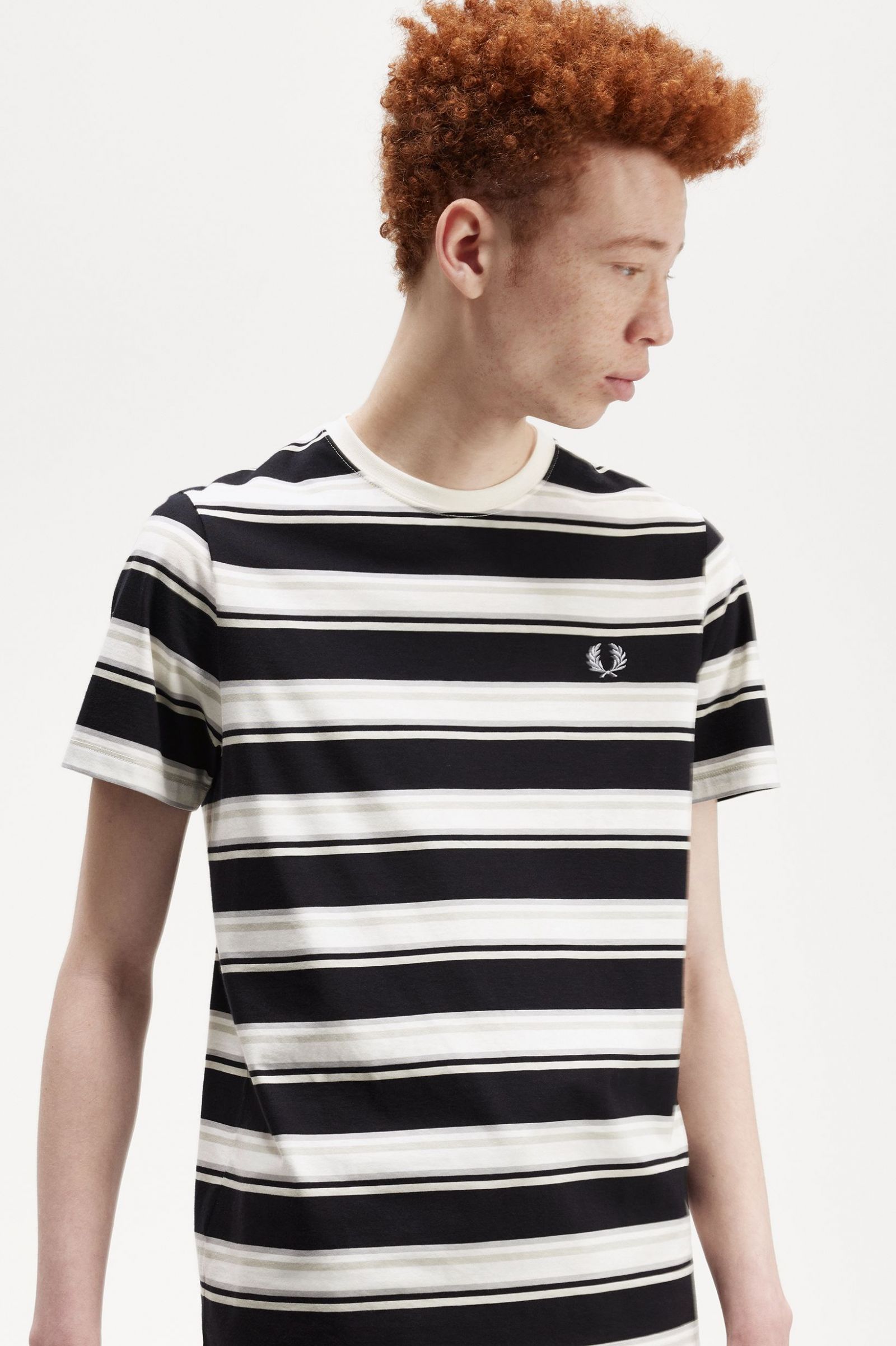 Stripe T-Shirt Black 7038906