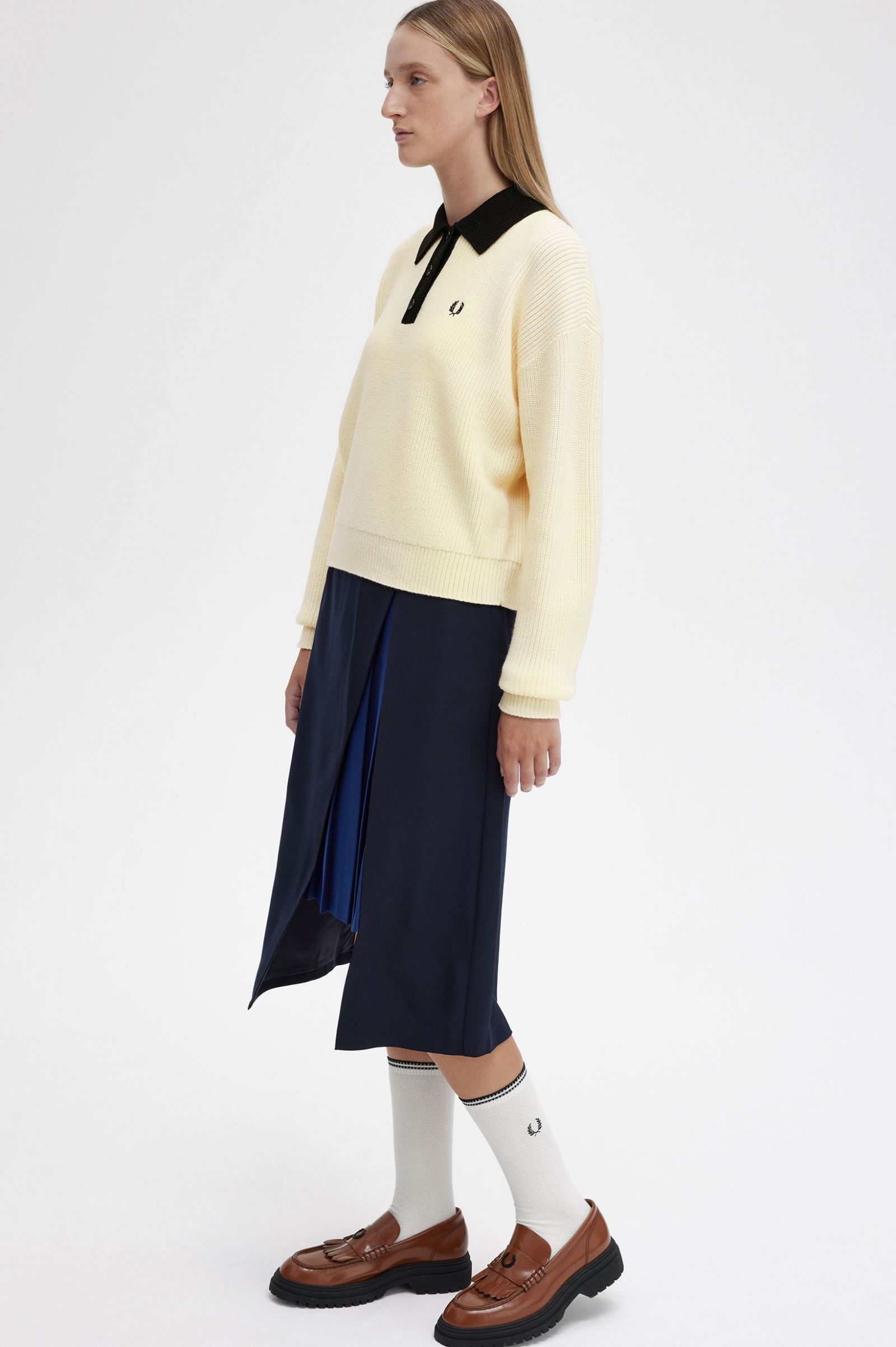 Knitted Shirt Ecru 7039345
