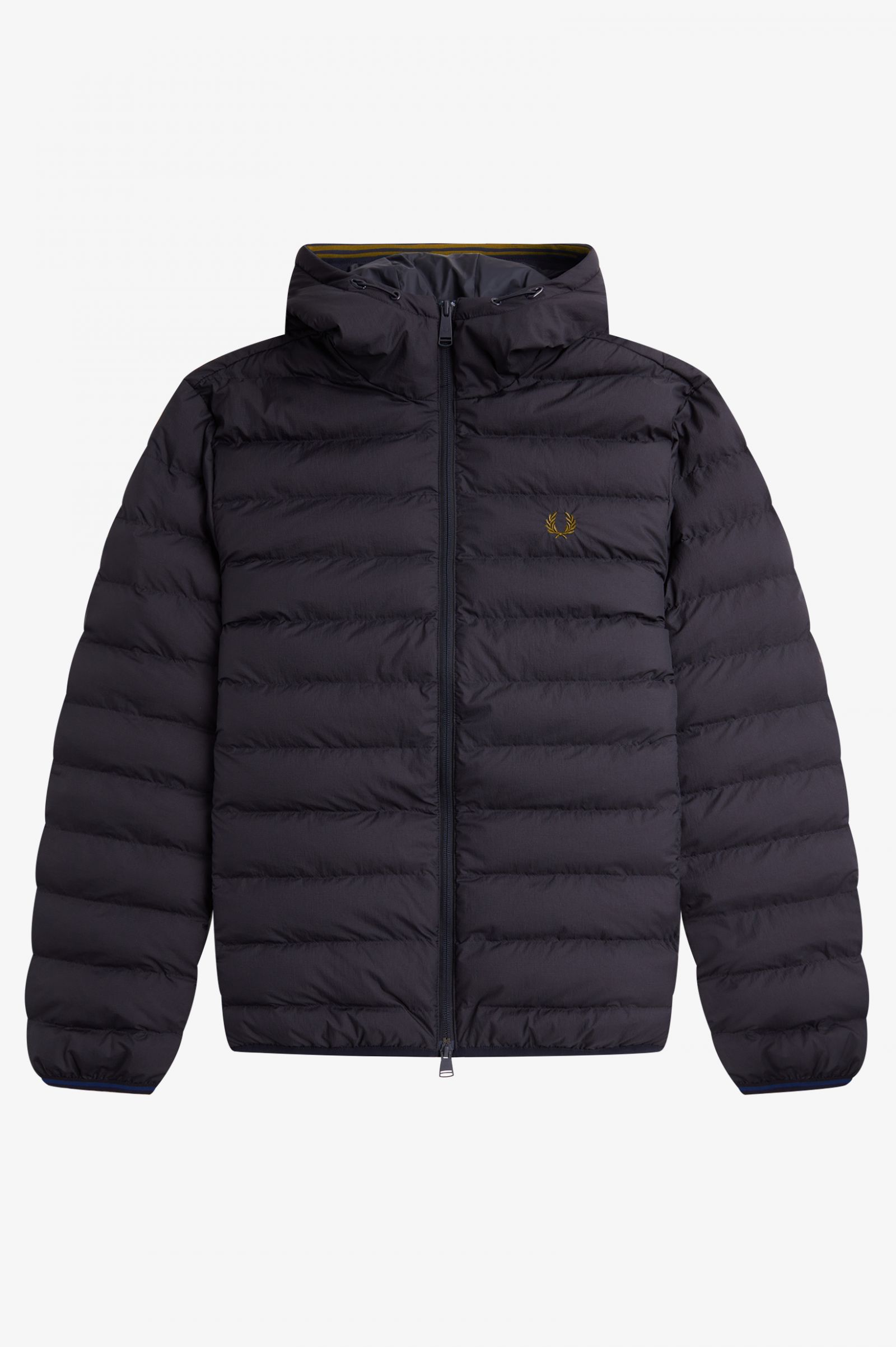 Hooded Insulated Jacket Navy 7038285