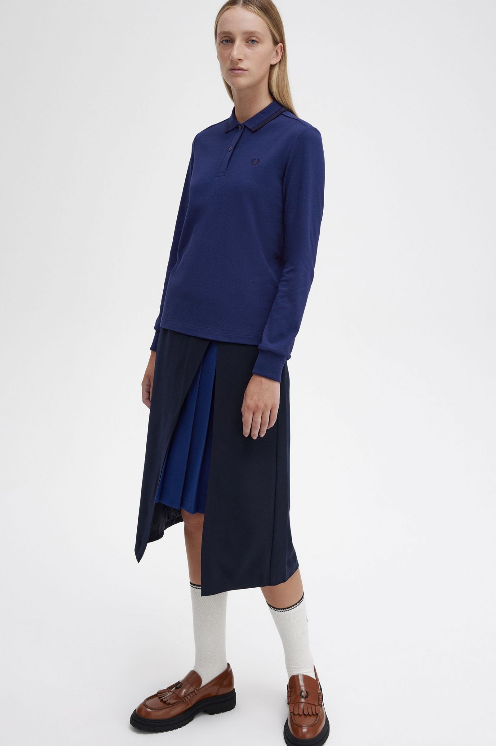 The Fred Perry ShirtG3636 French Navy / Black / Black 7039428
