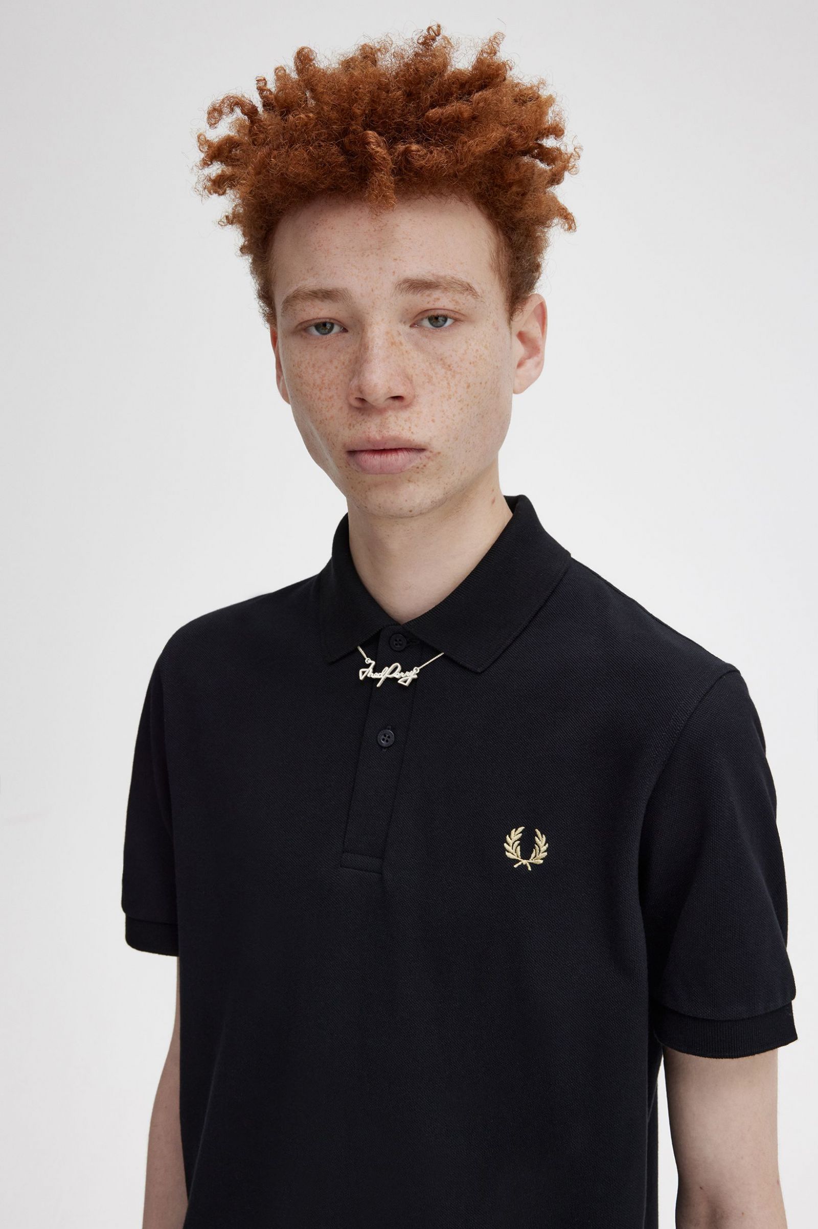 Fred Perry Necklace Metallic Silver 7038071