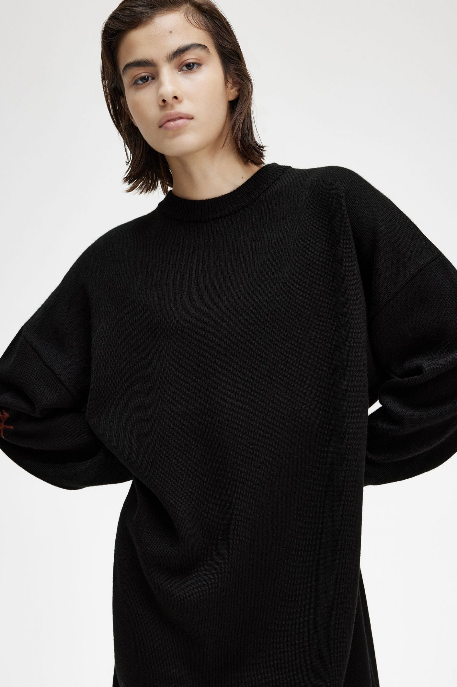 Laurel Wreath Knitted Dress Black 7039309