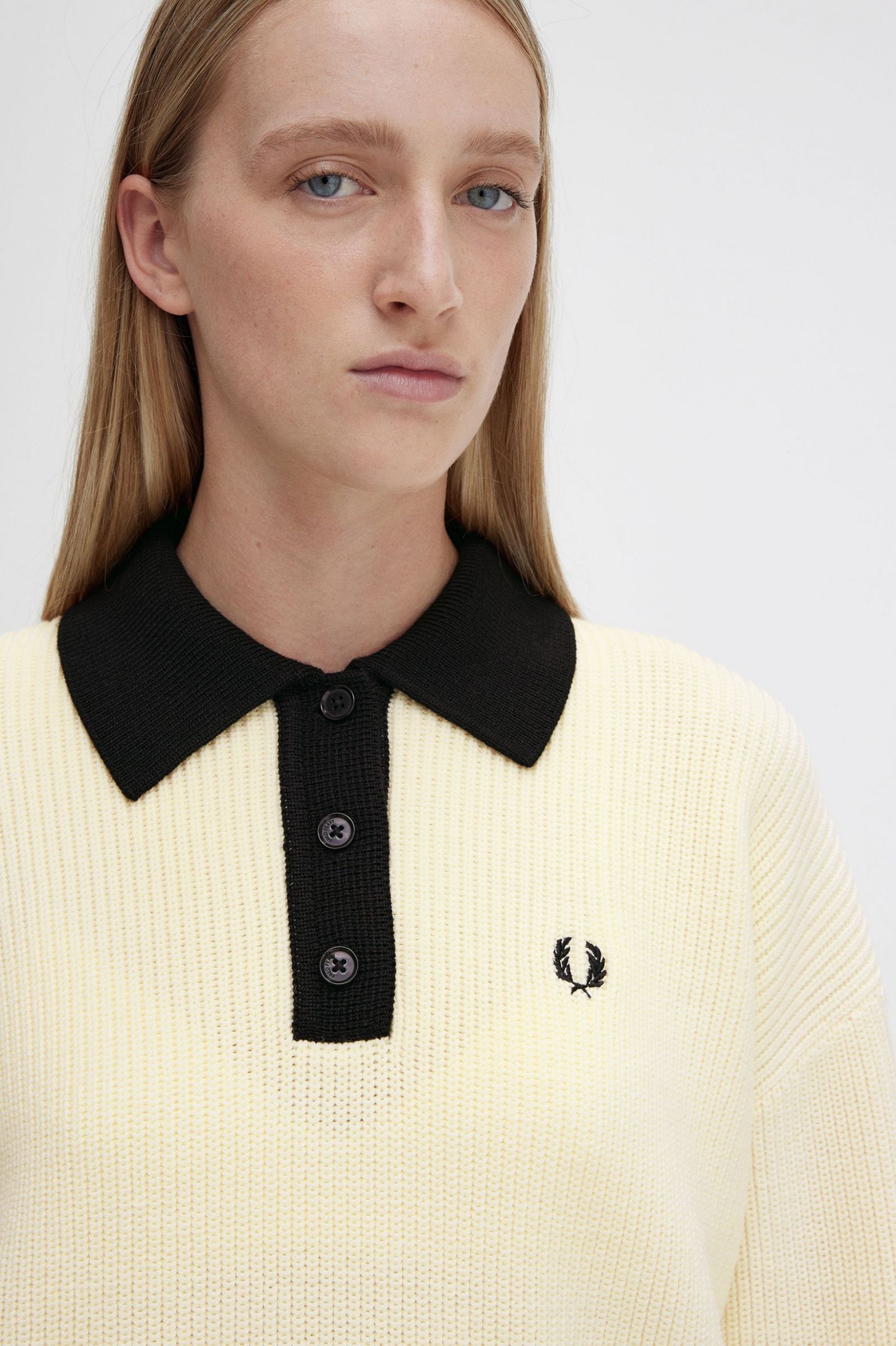 Knitted Shirt Ecru 7039345