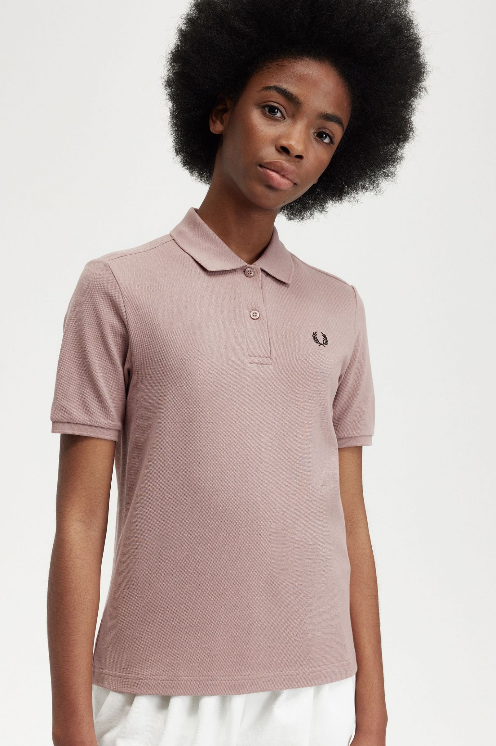 The Fred Perry ShirtG6000 Dark Pink / Black 7039457