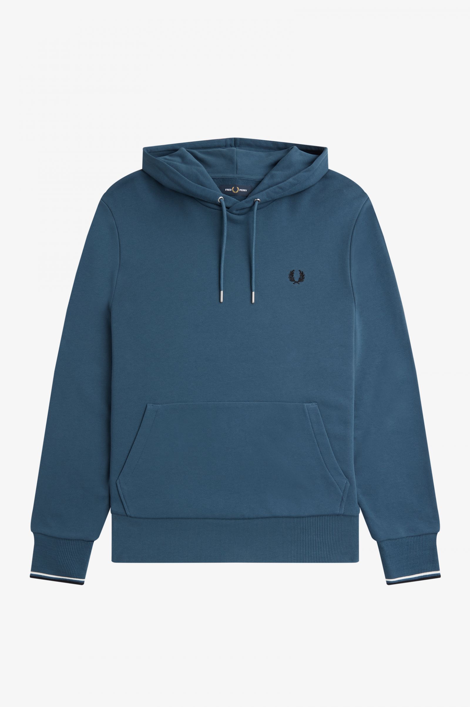Tipped Hooded Sweatshirt Midnight Blue 7038862