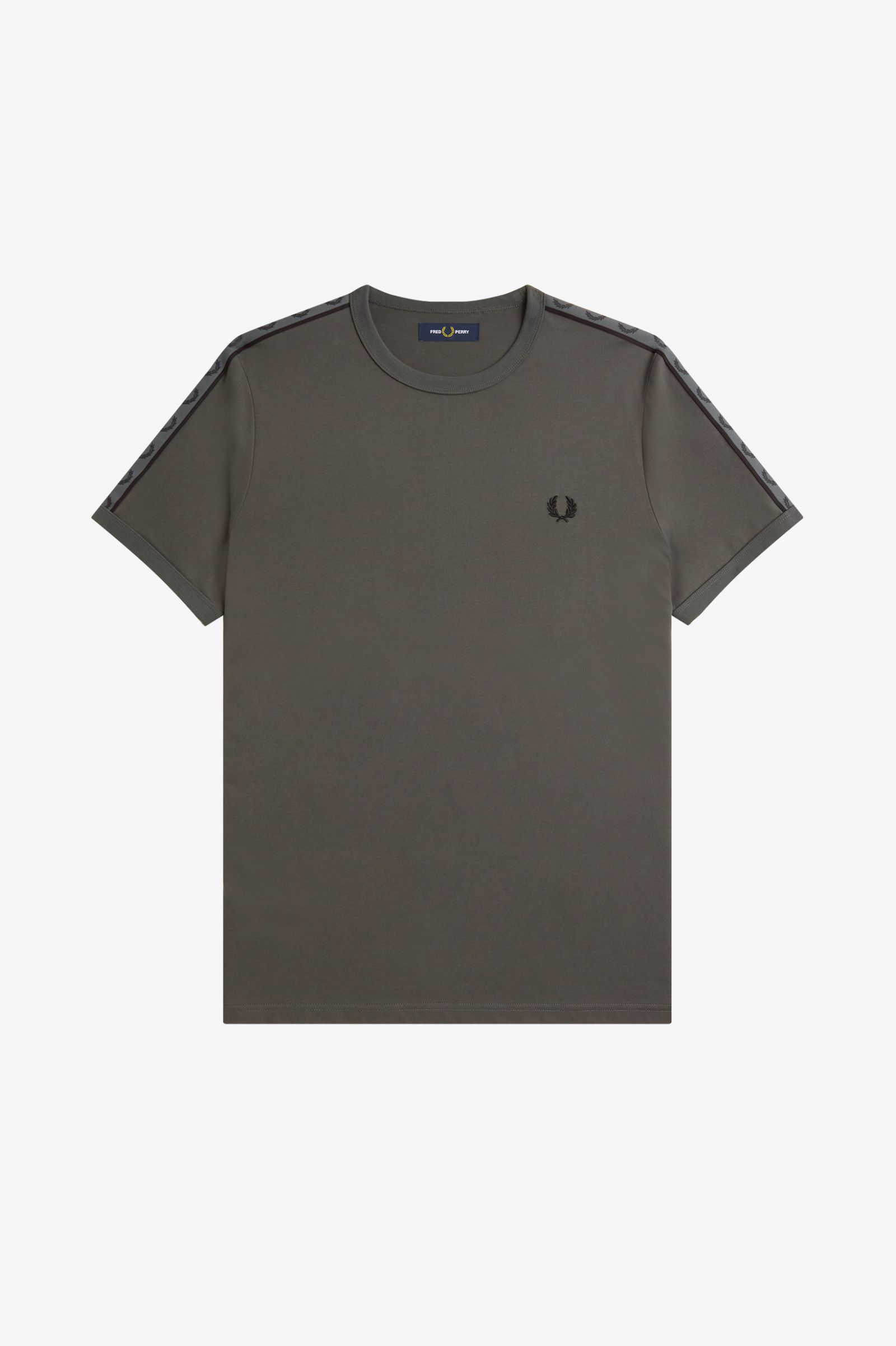 Contrast Tape Ringer T-Shirt Field Green / Field Green 7038915