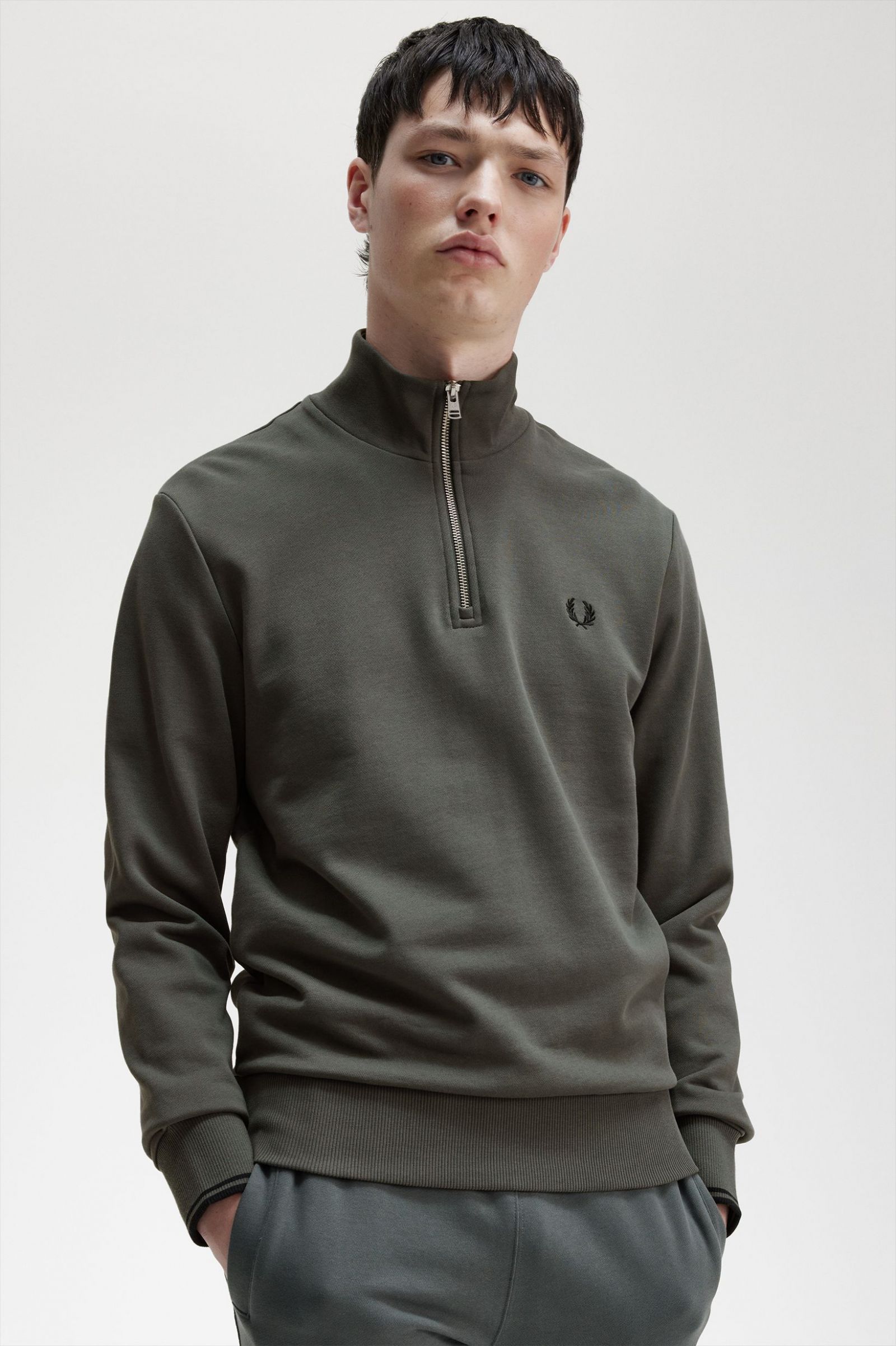 Half Zip Sweatshirt Field Green 7038882