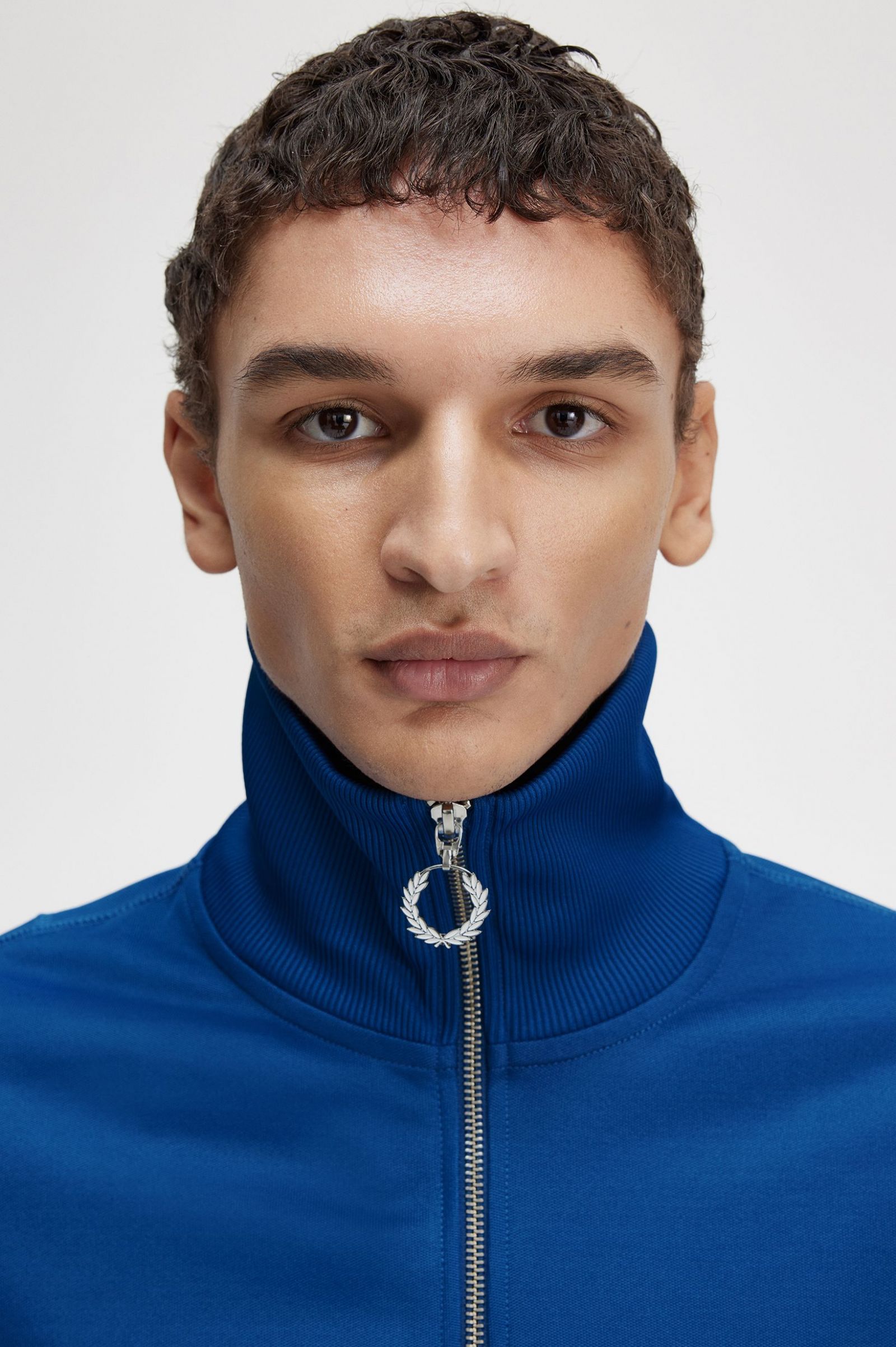 Raf SimonsPrinted Track Jacket Royal Blue 7039114