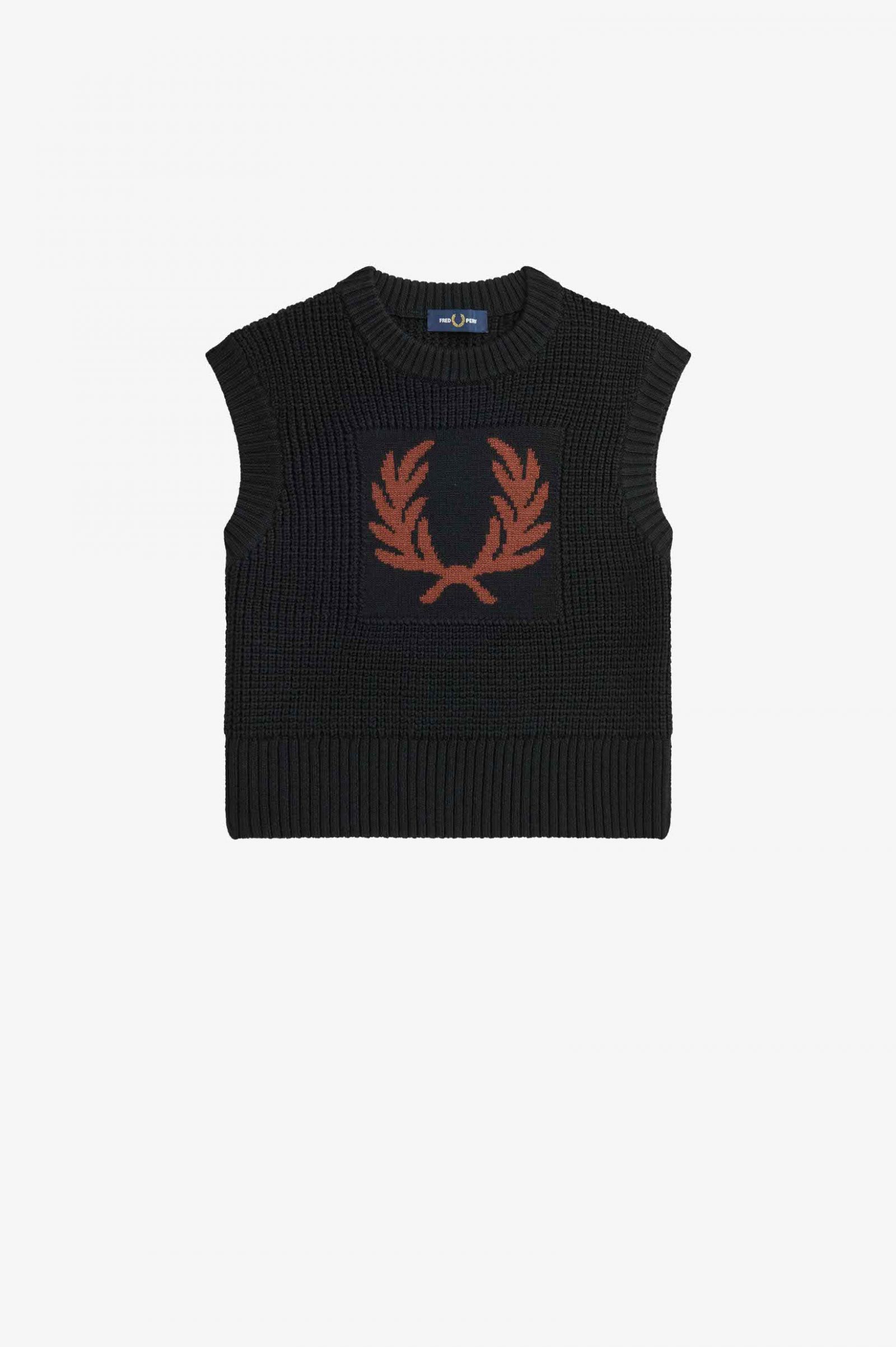 Laurel Wreath Knitted Tank Black 7039326