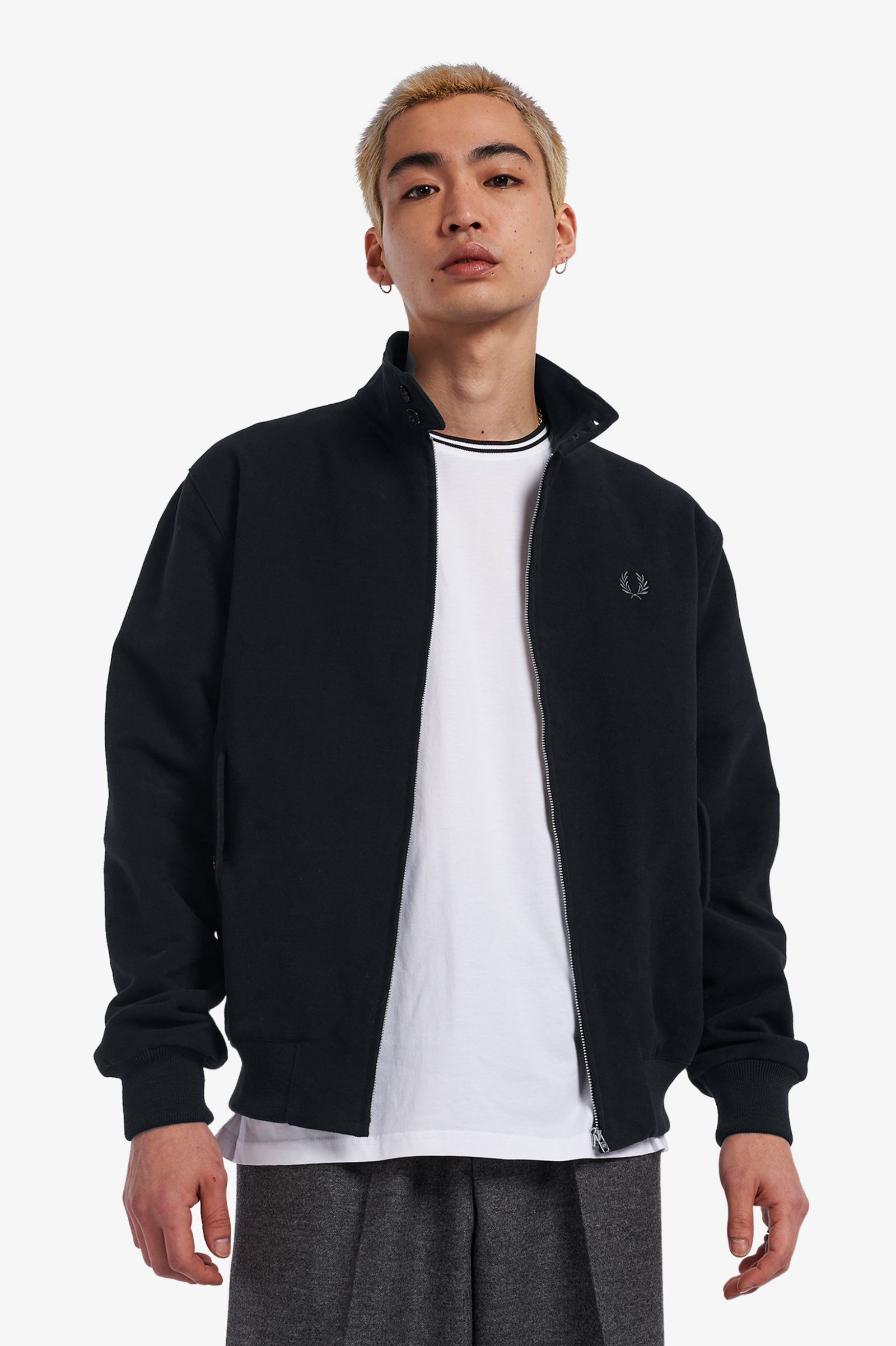 Made In EnglandMoleskin Harrington Jacket Black 7037897