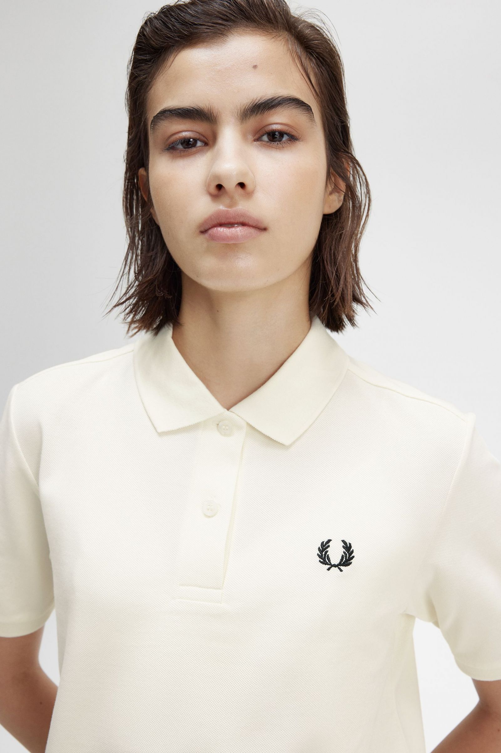 The Fred Perry ShirtG6000 Ecru / Black 7039399