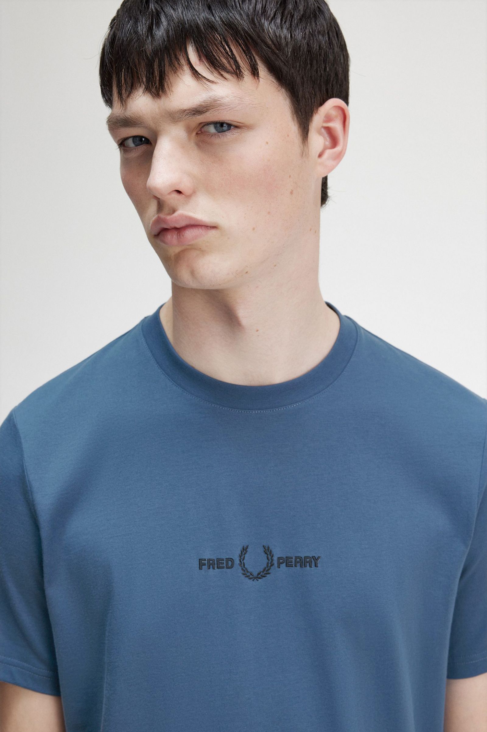 Embroidered T-Shirt Midnight Blue 7038965