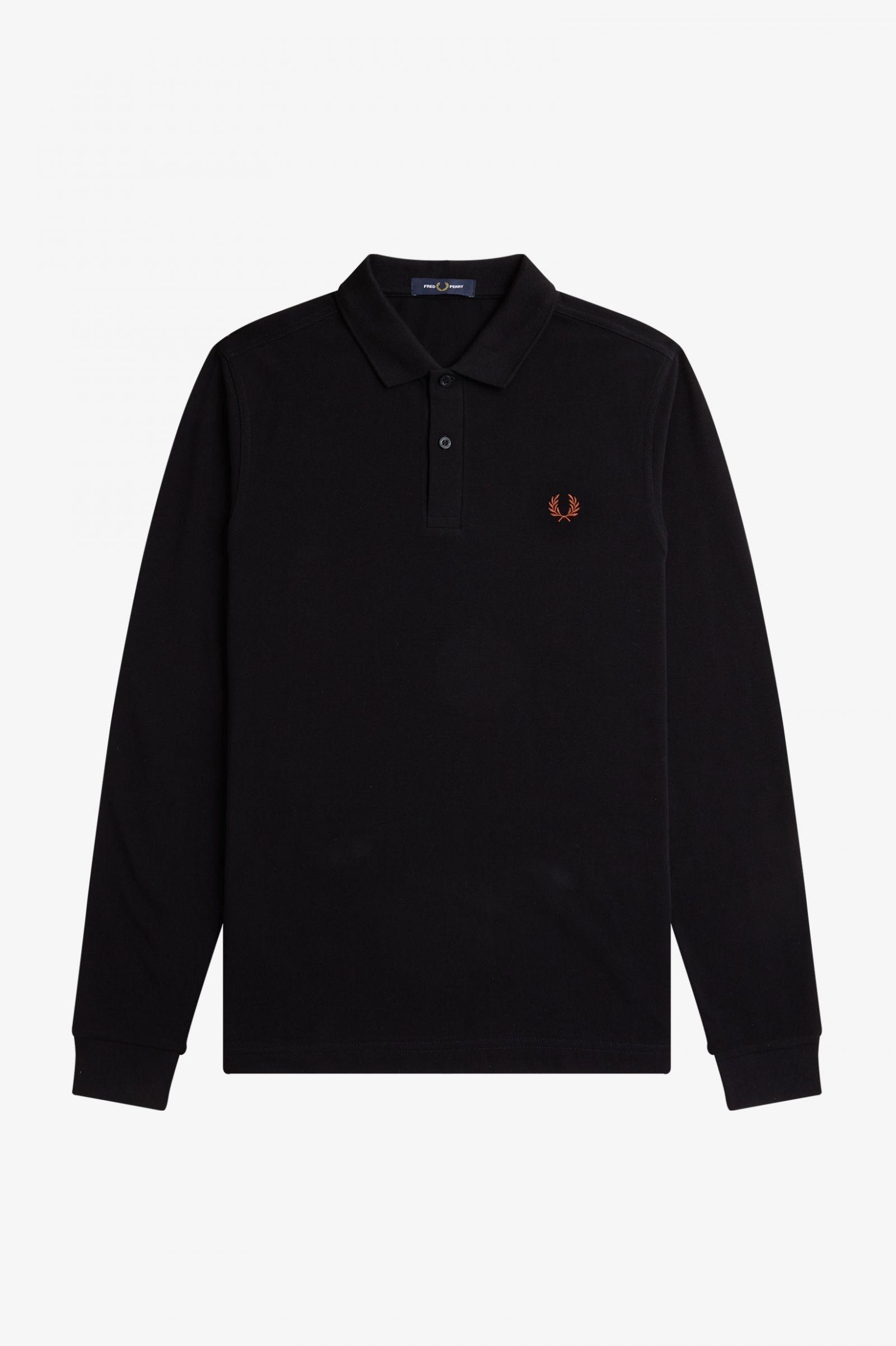 The Fred Perry ShirtM6006 Black / Whisky Brown 7038466