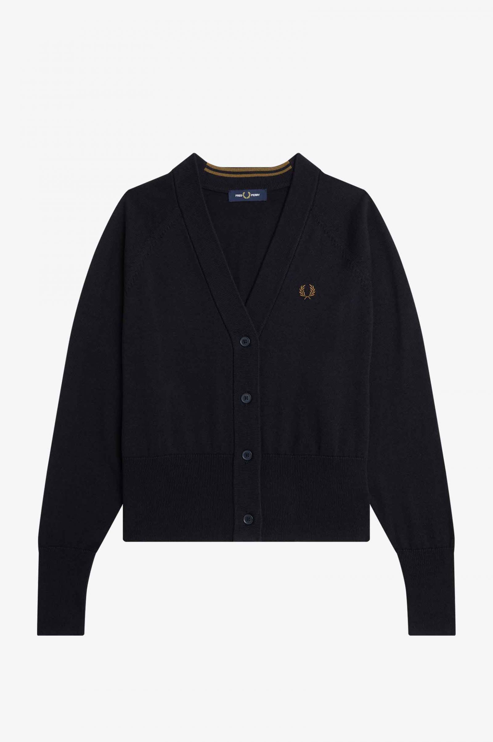 V-Neck Cardigan Navy 7039337
