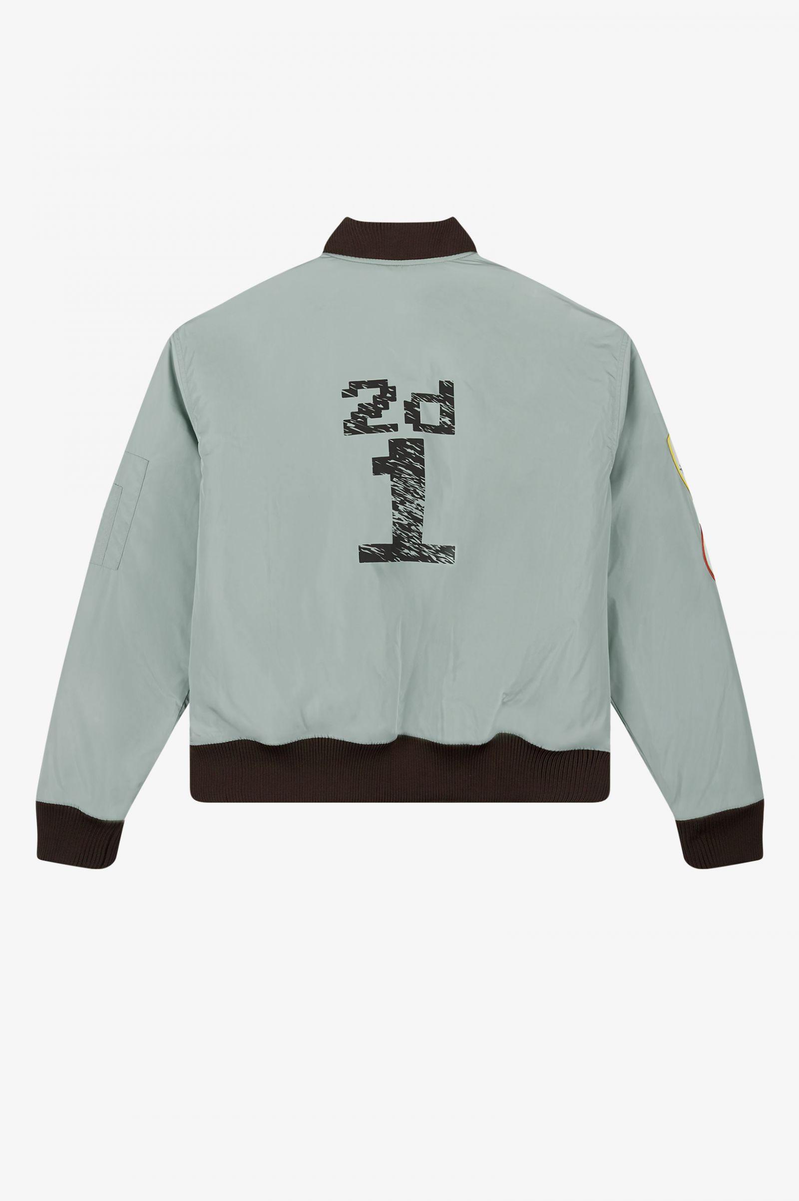 GorillazPatch Detail Bomber Jacket Dusty Navy 7037821