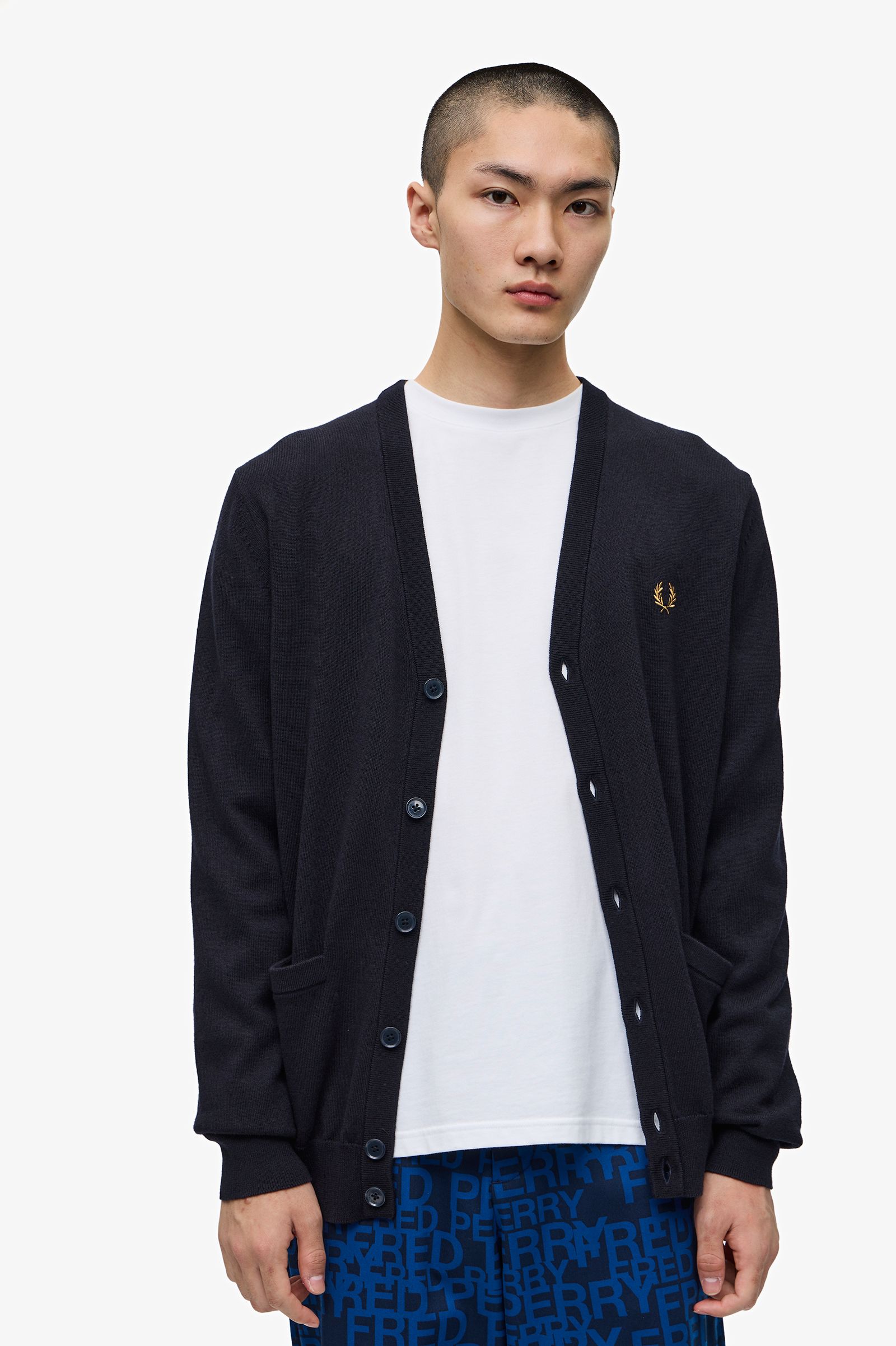 Classic Cardigan Navy 7038352