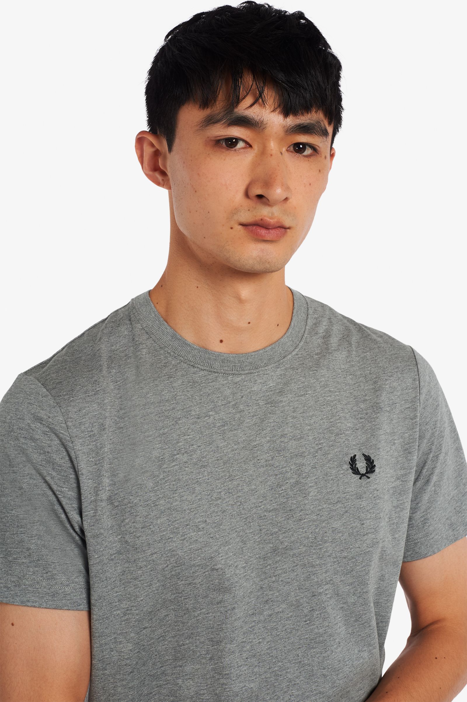 Crew Neck T-Shirt Steel Marl 7038923