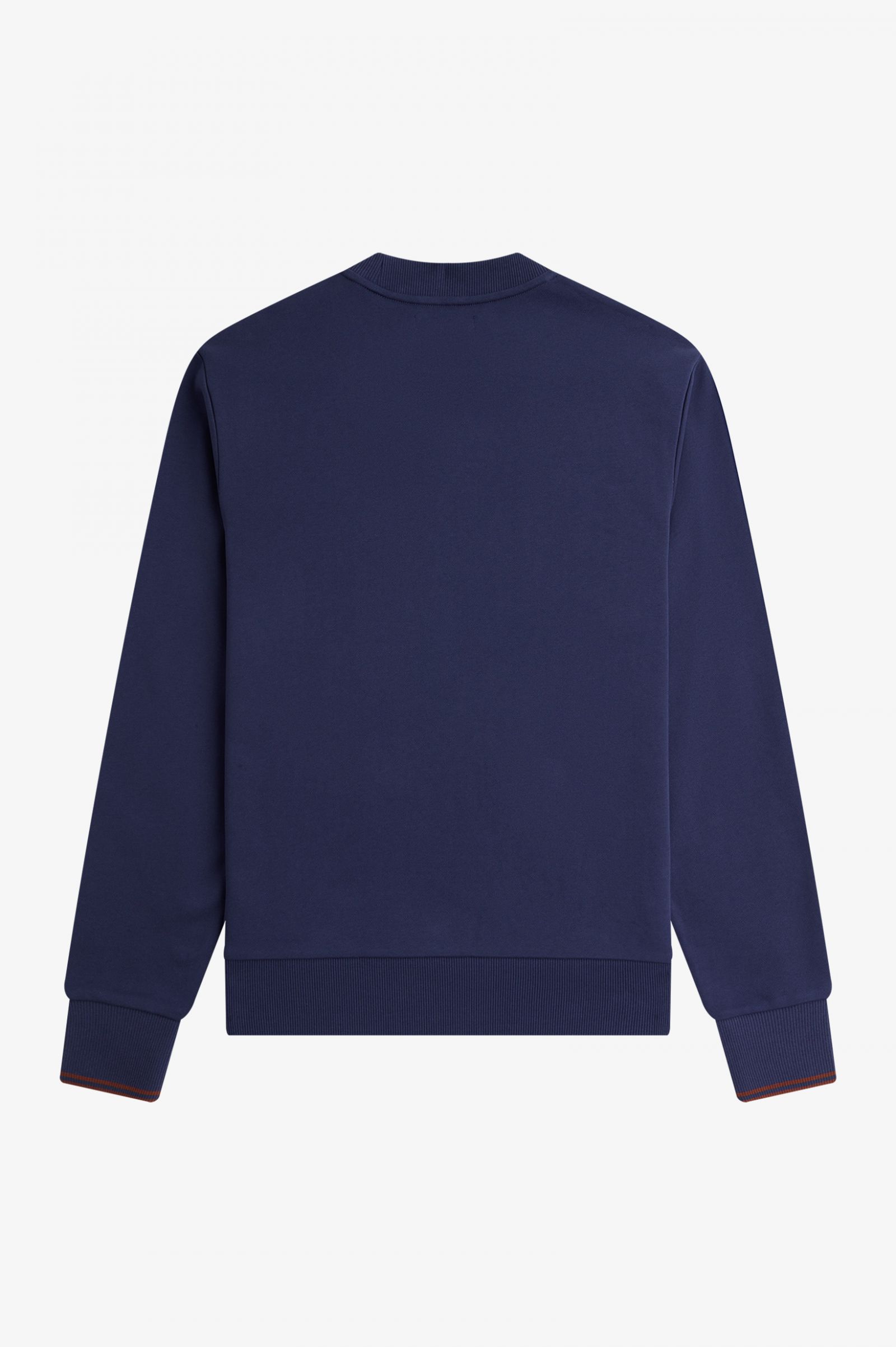 Crew Neck Sweatshirt French Navy / Whisky Brown 7038390