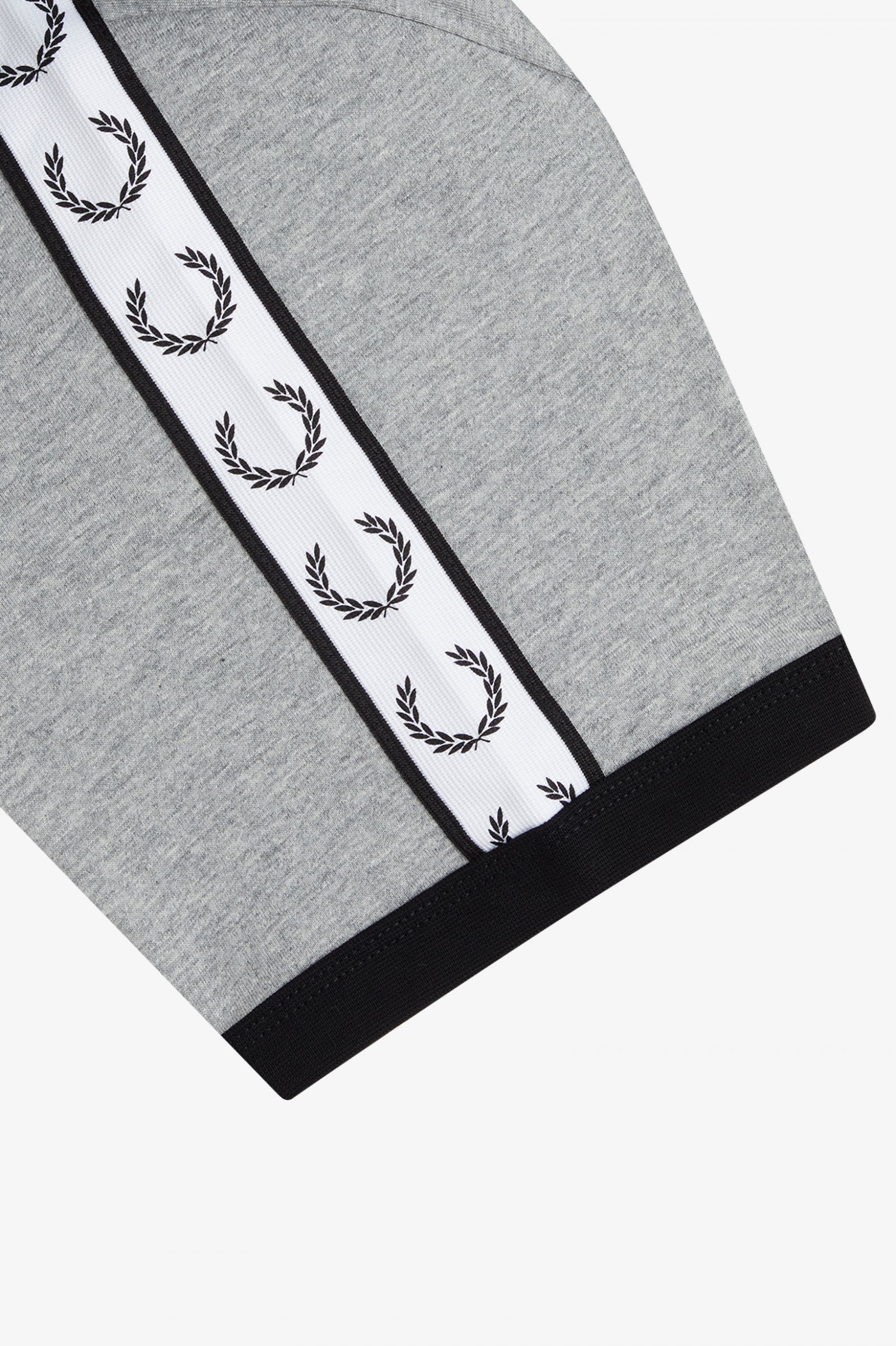 Taped Ringer T-Shirt Steel Marl 7038987