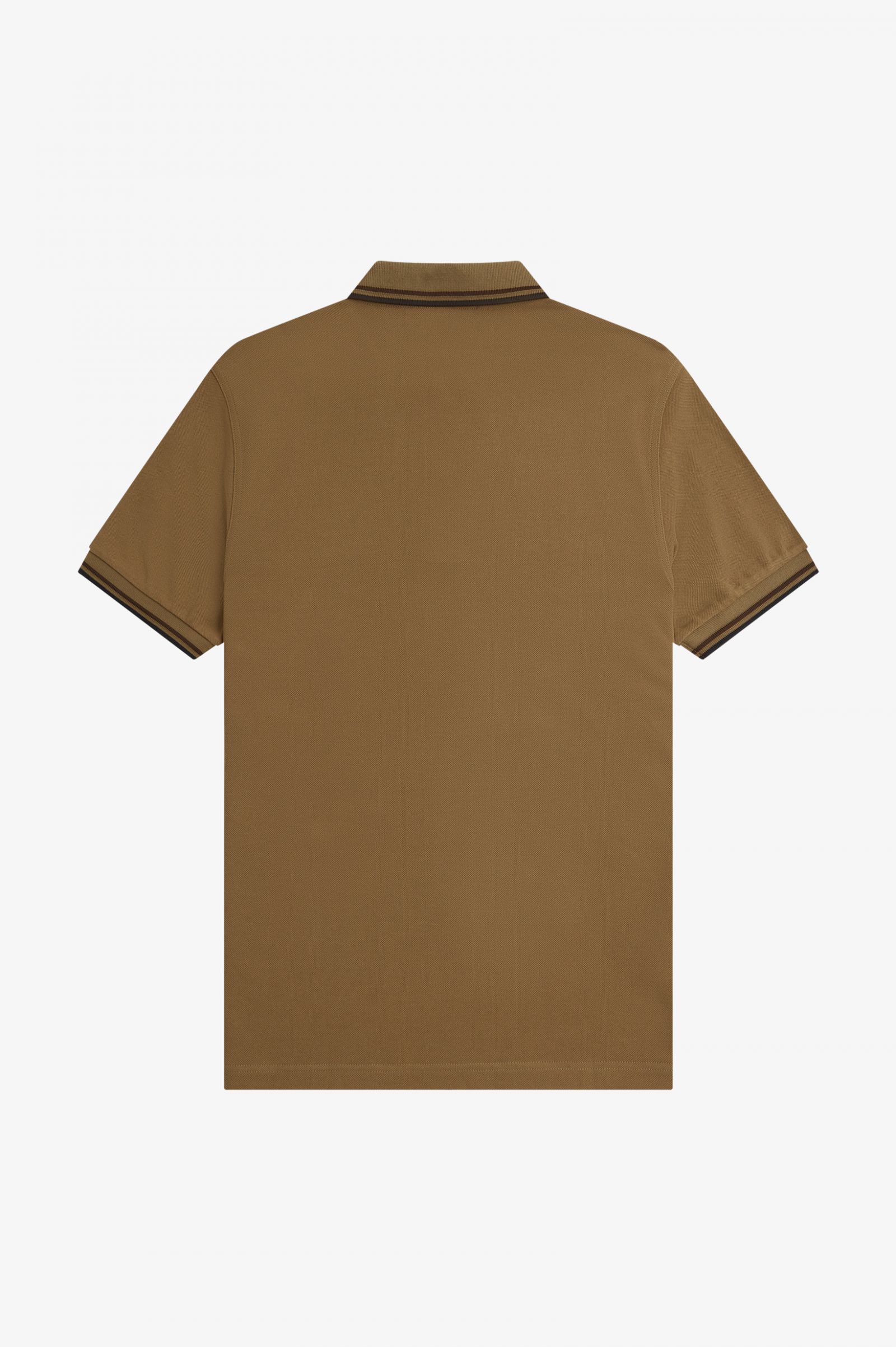 The Fred Perry ShirtM3600 Shaded Stone / Burnt Tobacco / Black 7038530