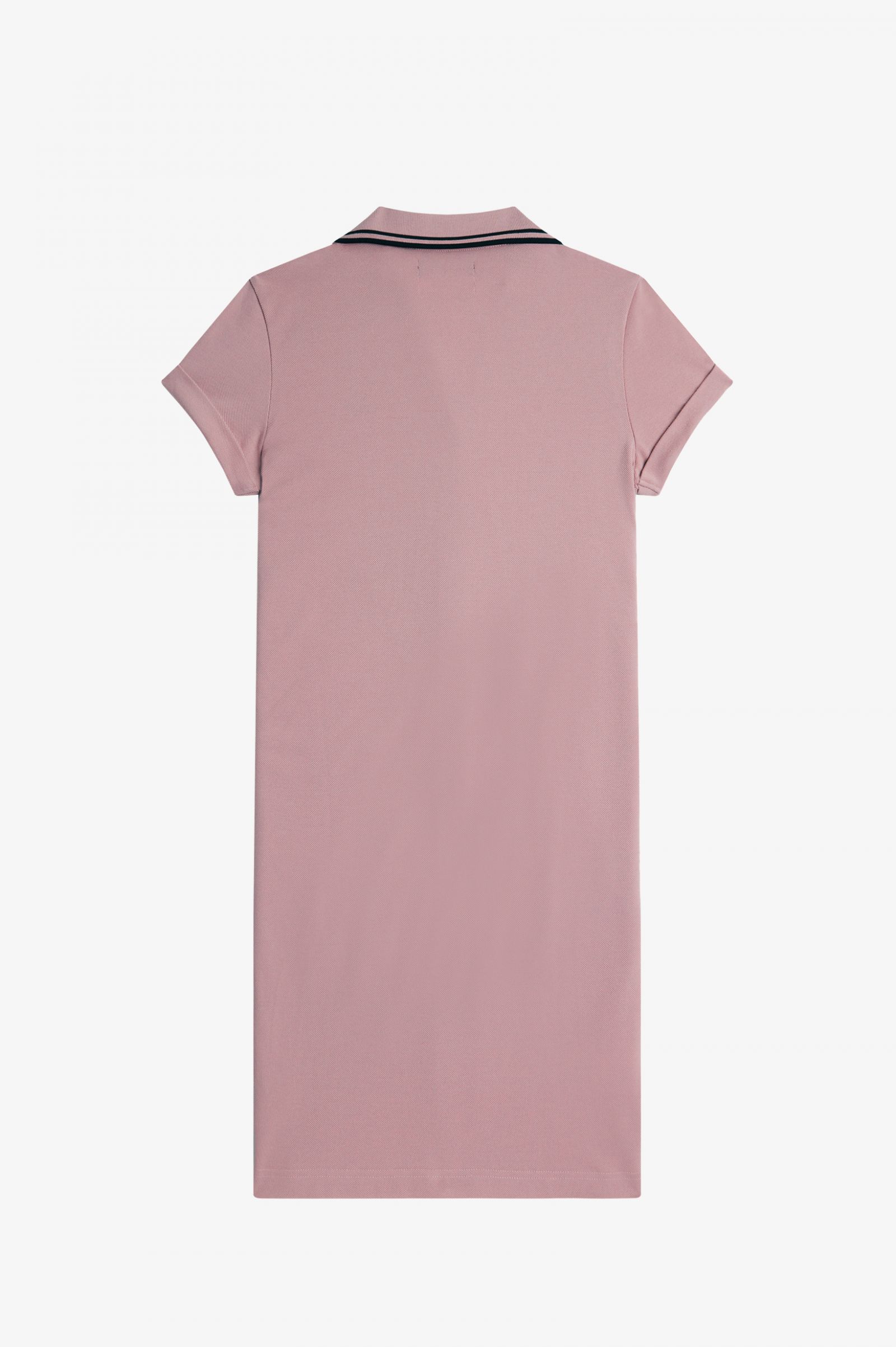 Amy Winehouse FoundationButton-Through Piqué Shirt Dress Dusty Rose Pink 7039303