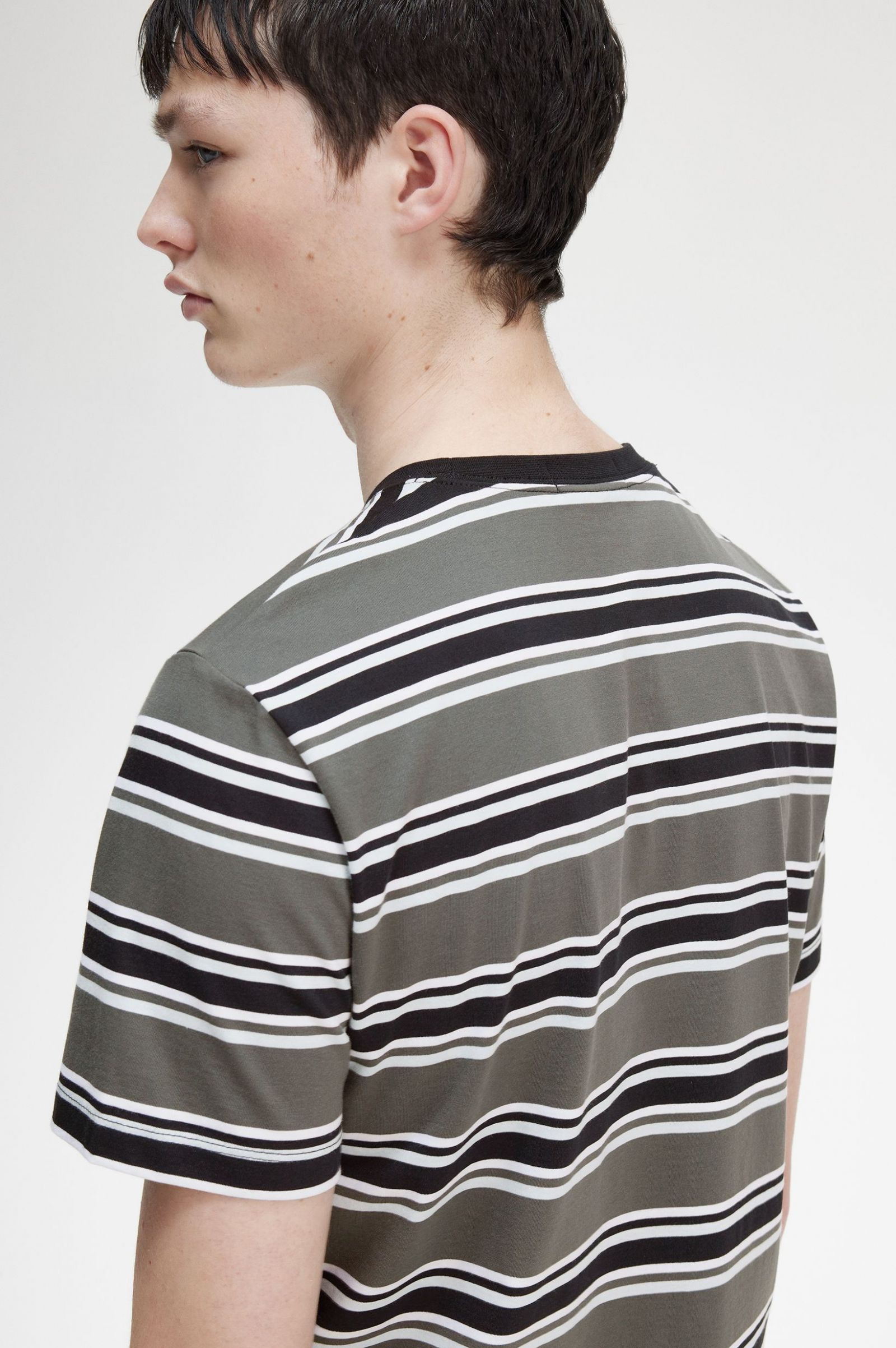 Stripe T-Shirt Field Green 7038983