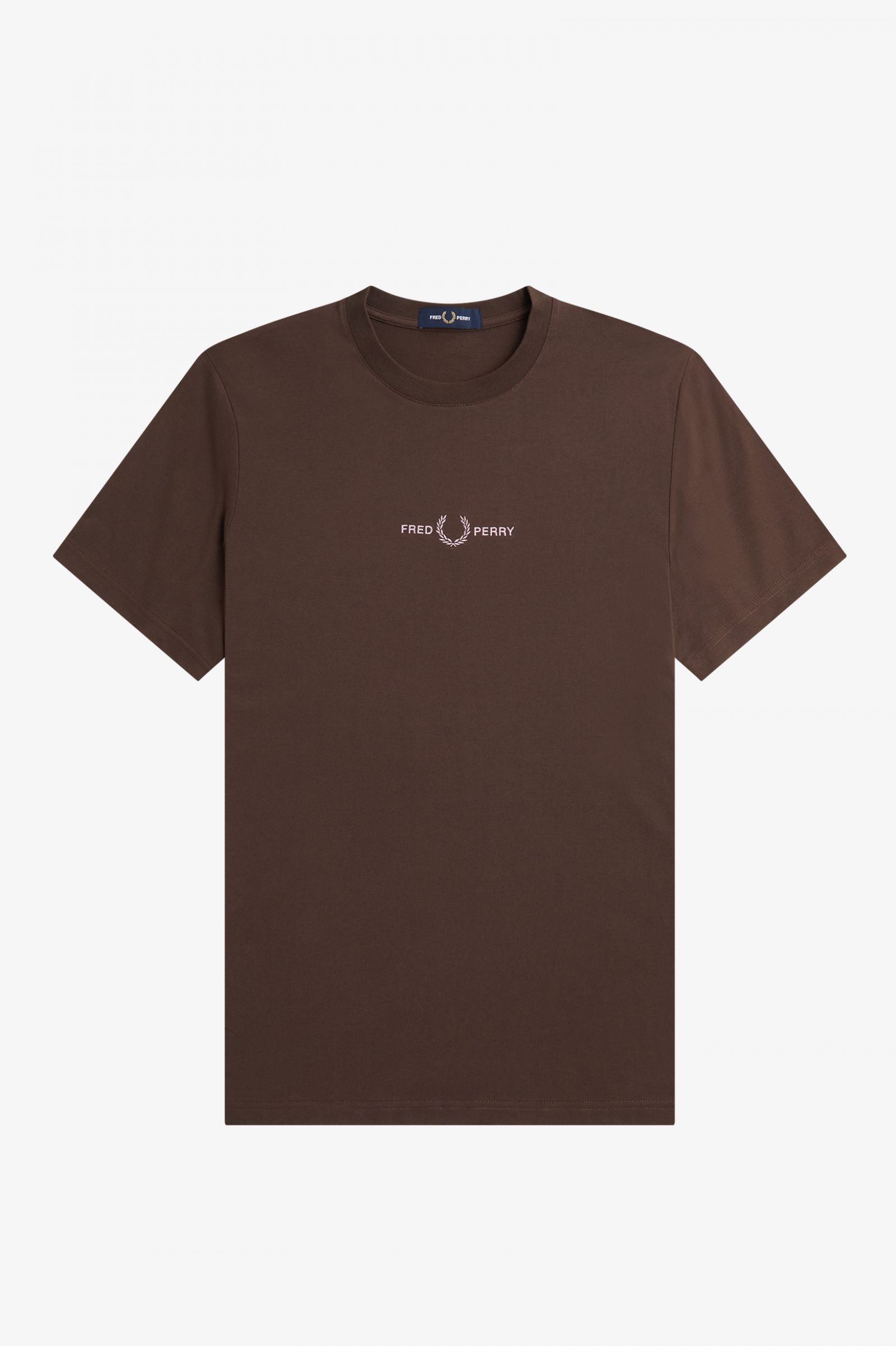 Embroidered T-Shirt Burnt Tobacco 7038402