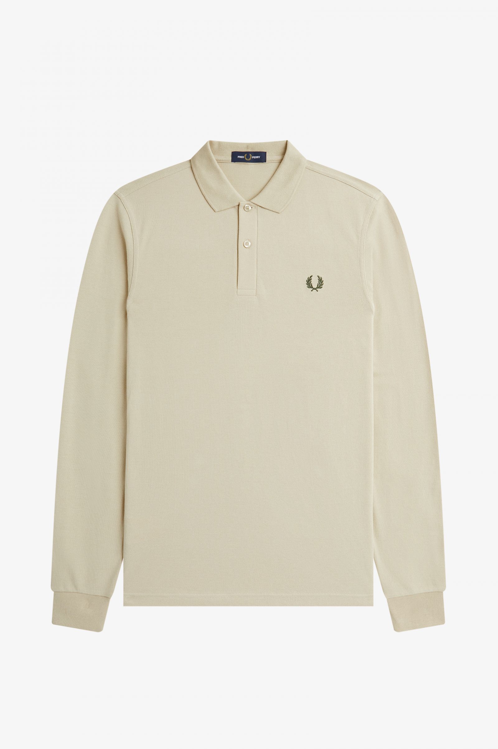 The Fred Perry ShirtM6006 Oatmeal / Field Green 7038443