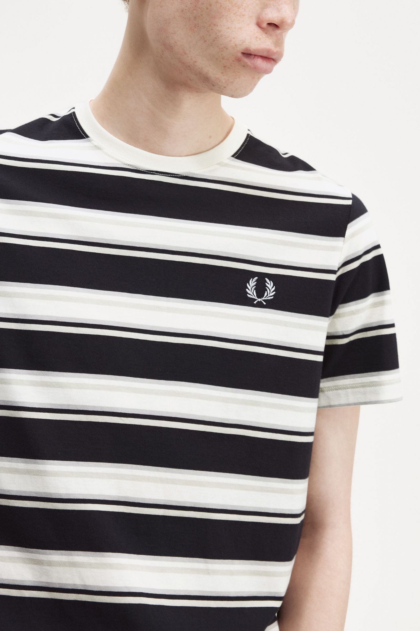 Stripe T-Shirt Black 7038906