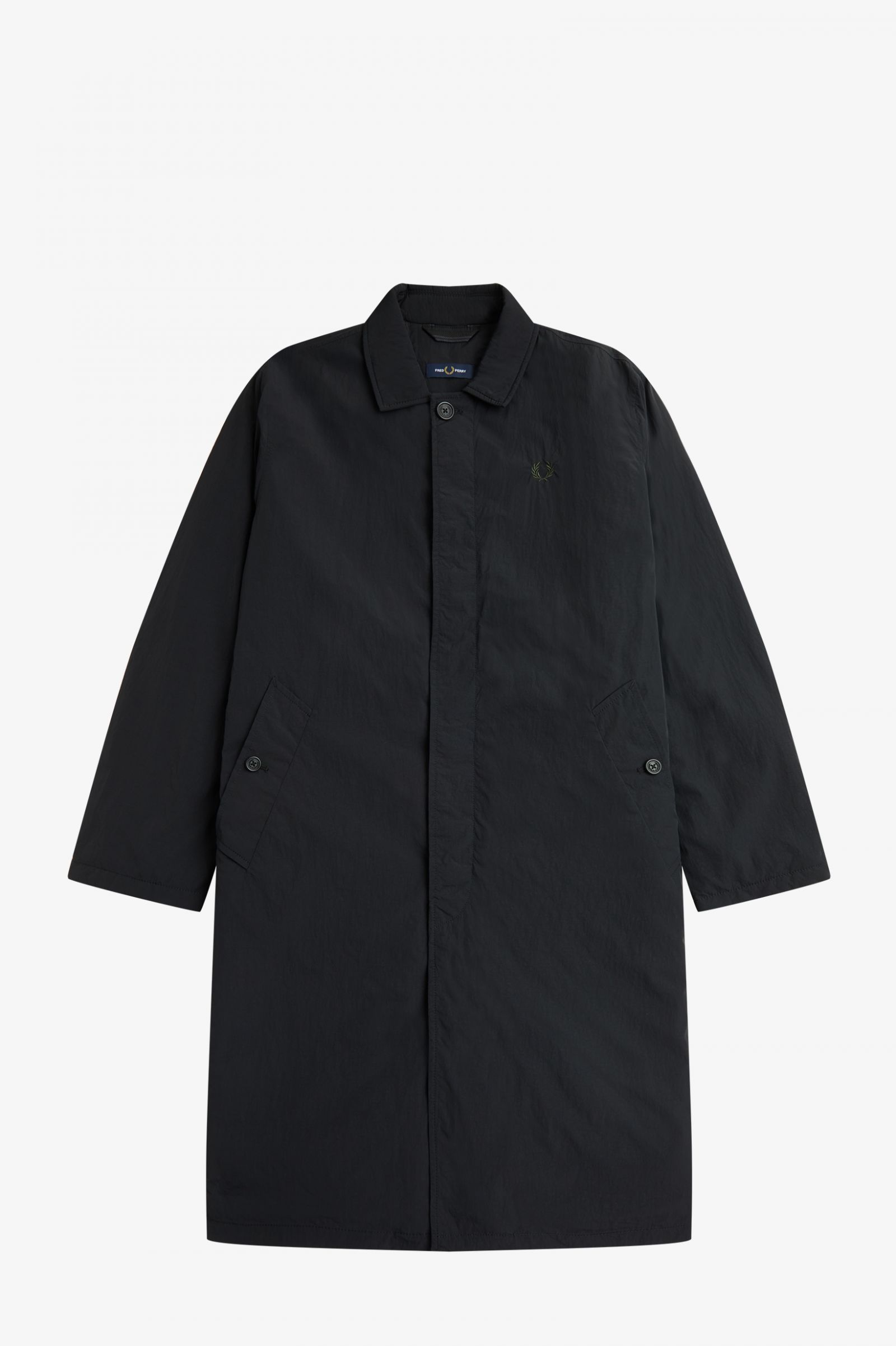 Button Through Mac Black 7038301