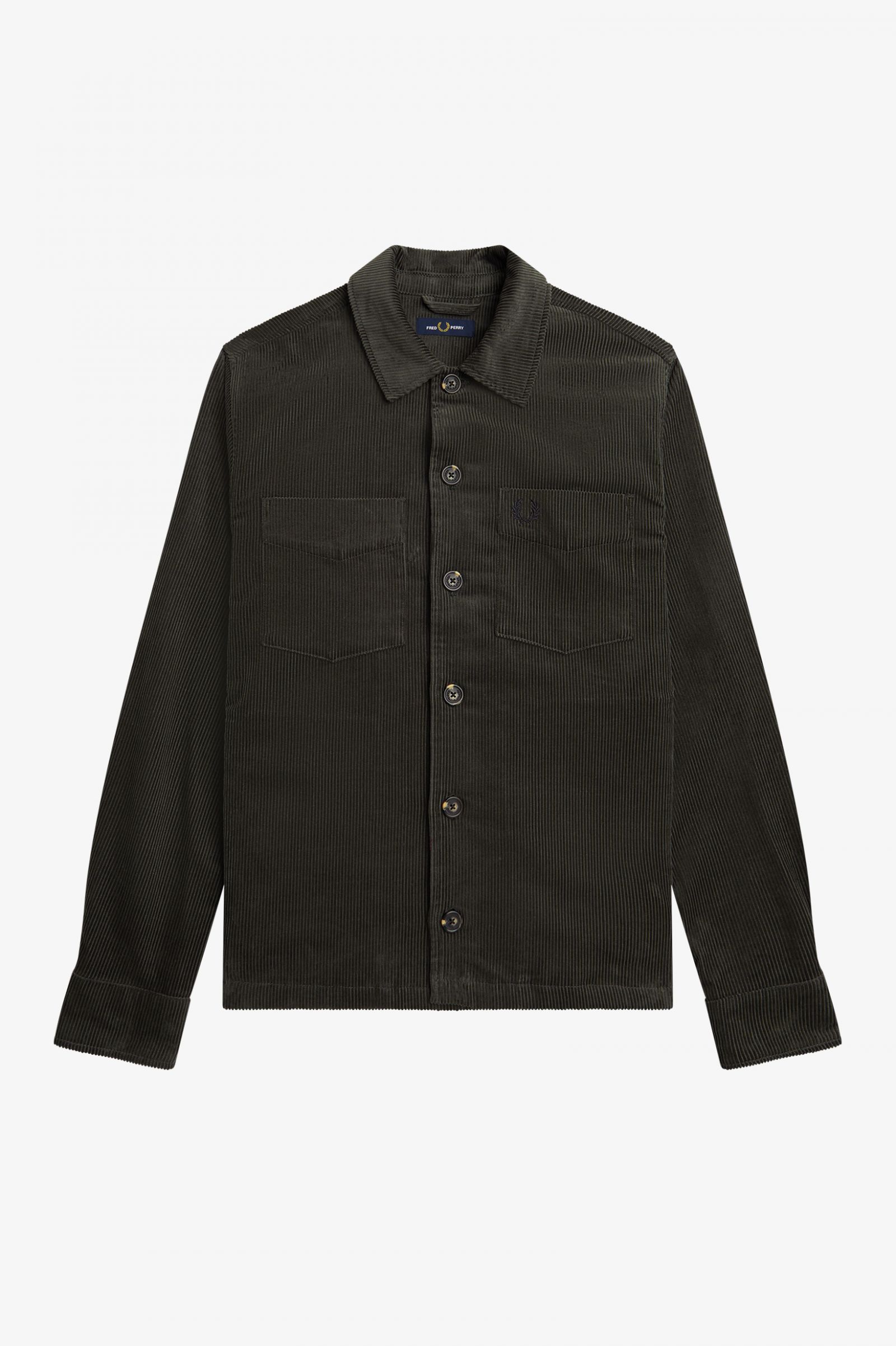 Cord Overshirt Field Green 7038654
