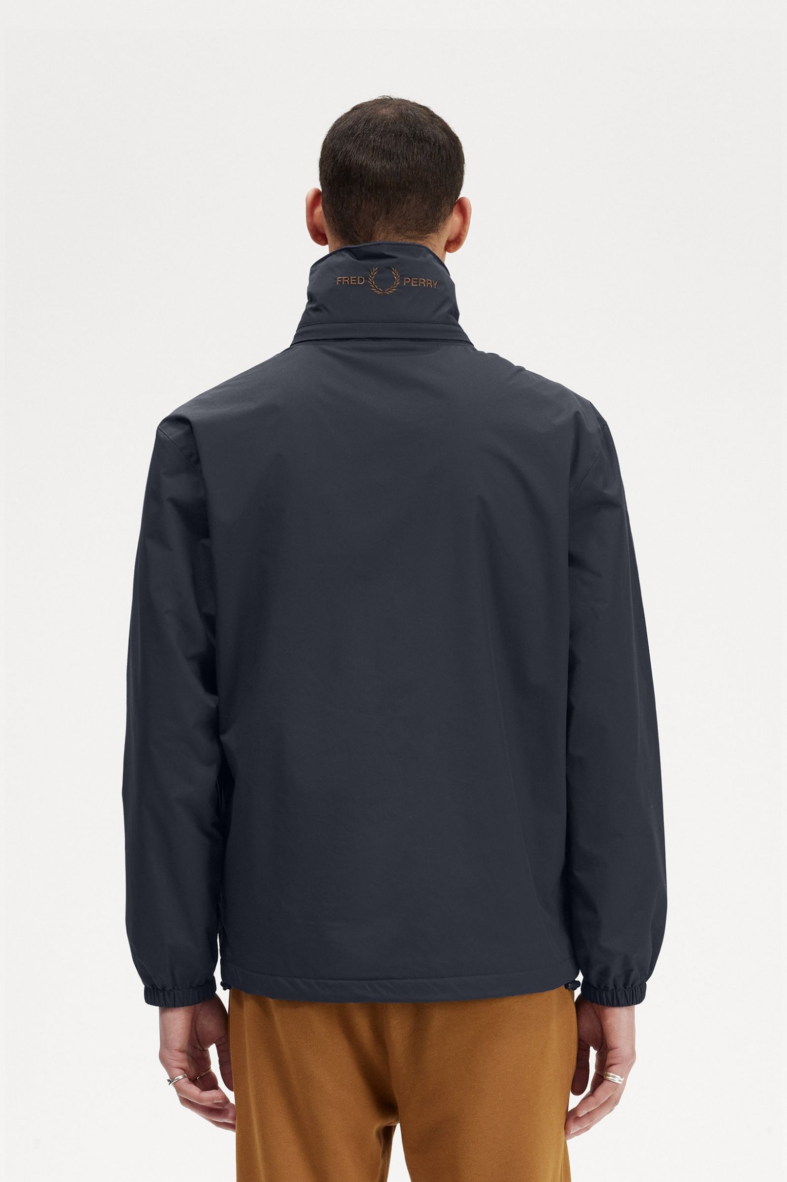 Patch Pocket Zip Through Jacket Navy 7038297