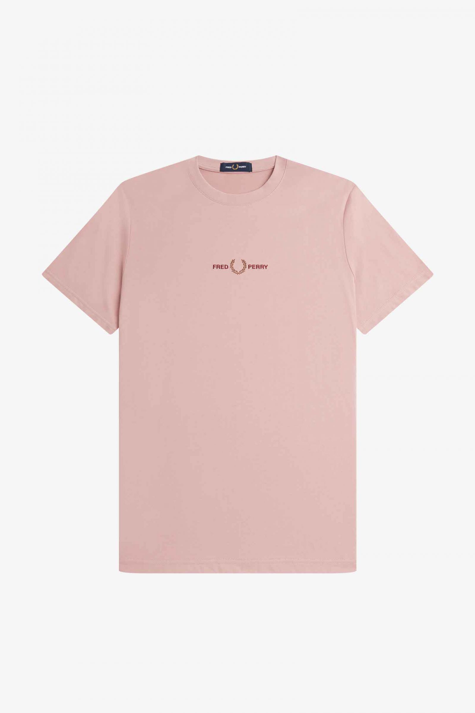 Embroidered T-Shirt Dusty Rose Pink 7038928