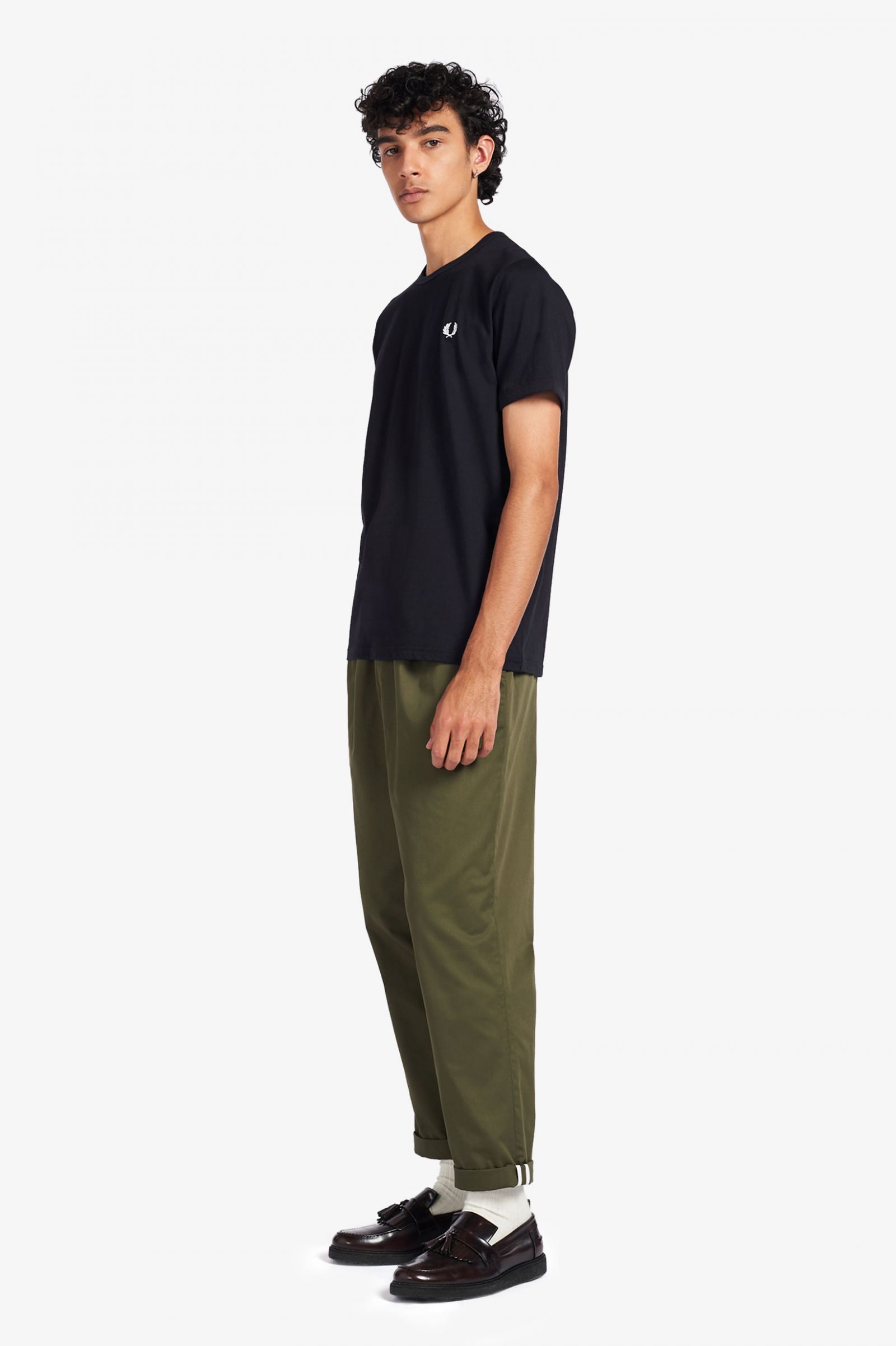Ringer T-Shirt Navy 7038968