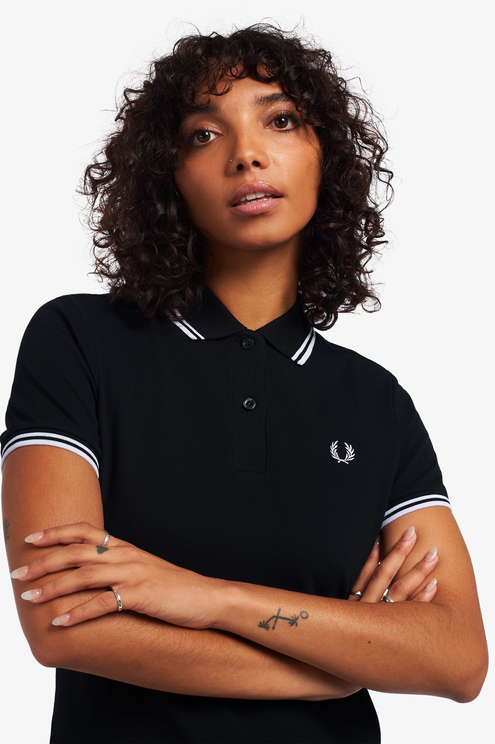 Twin Tipped Fred Perry Dress Black 7039293