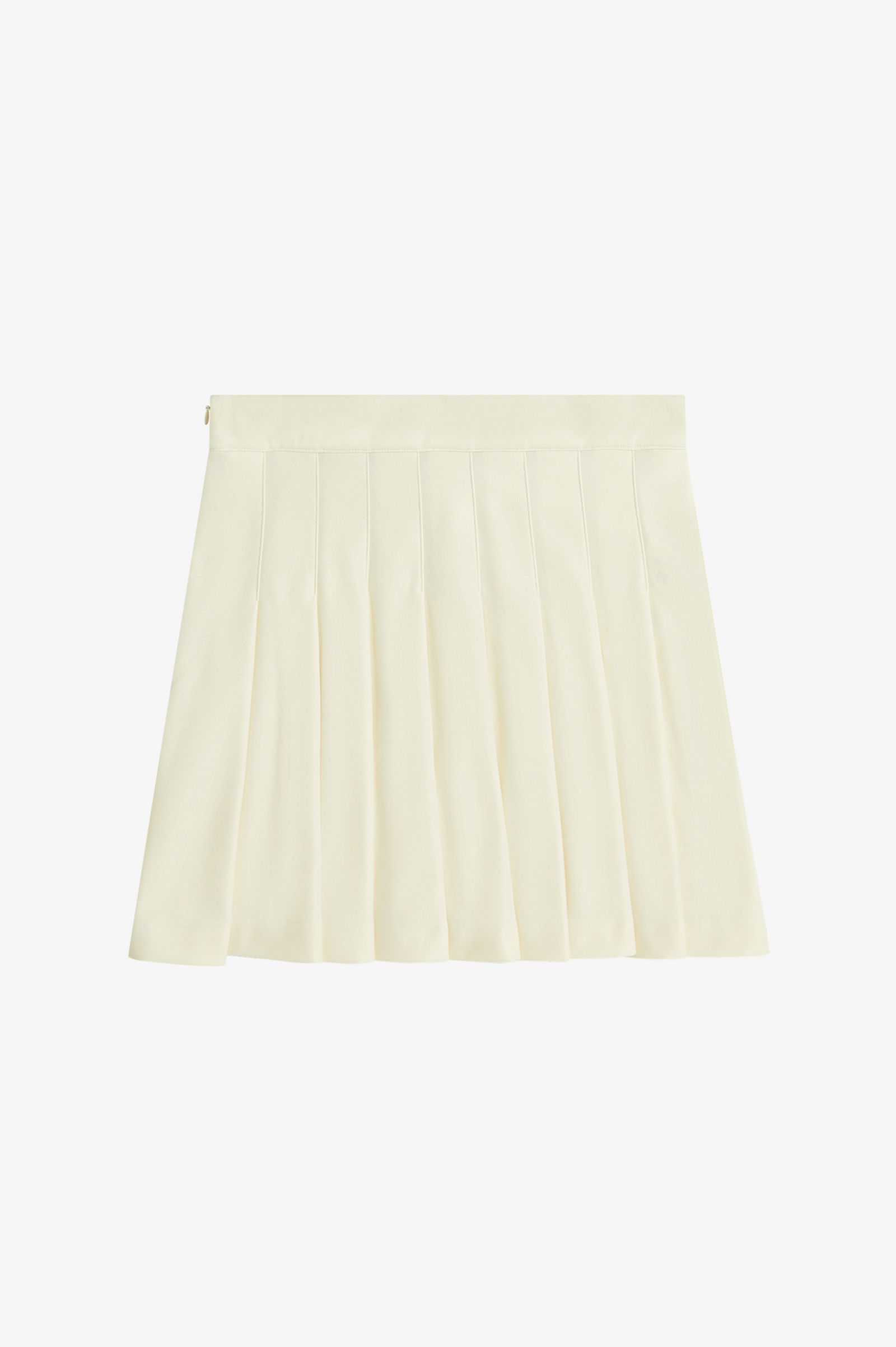 Pleated Tennis Skirt Ecru 7039469