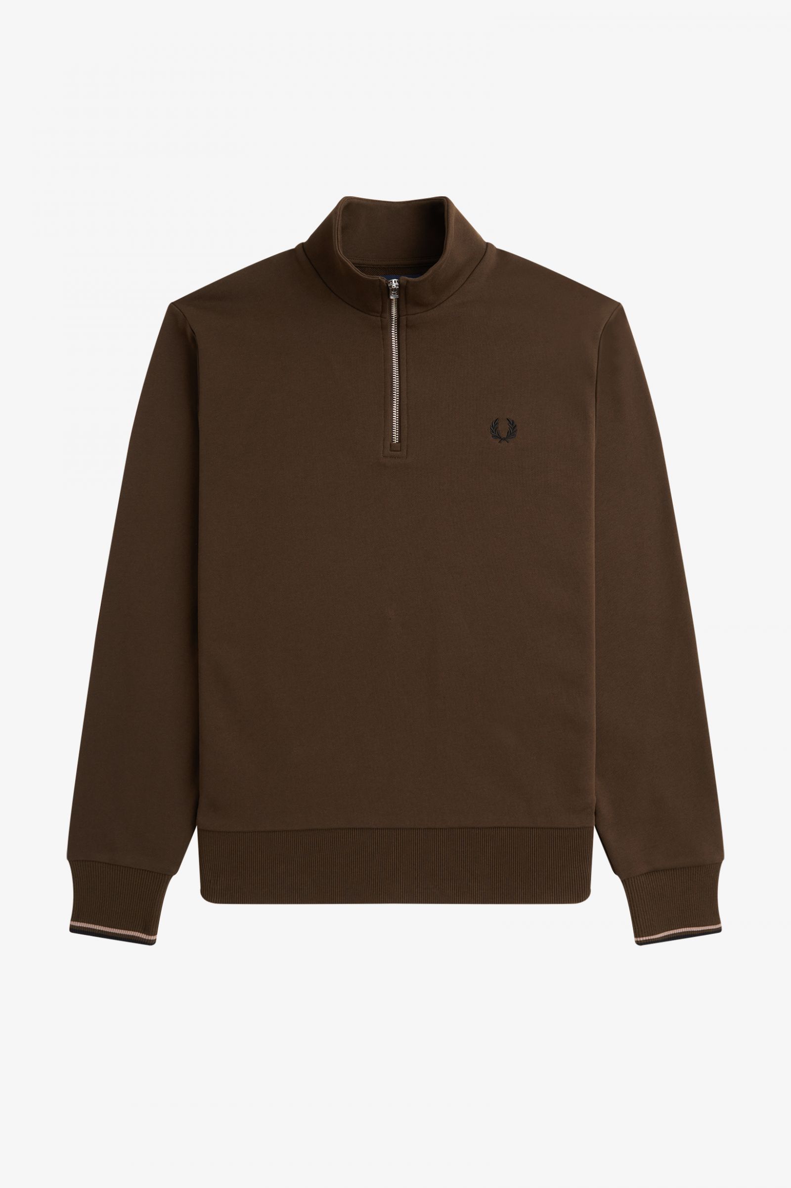 Half Zip Sweatshirt Burnt Tobacco 7038831