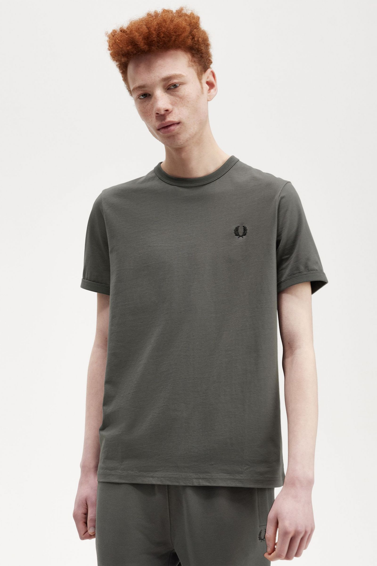 Ringer T-Shirt Field Green 7038948