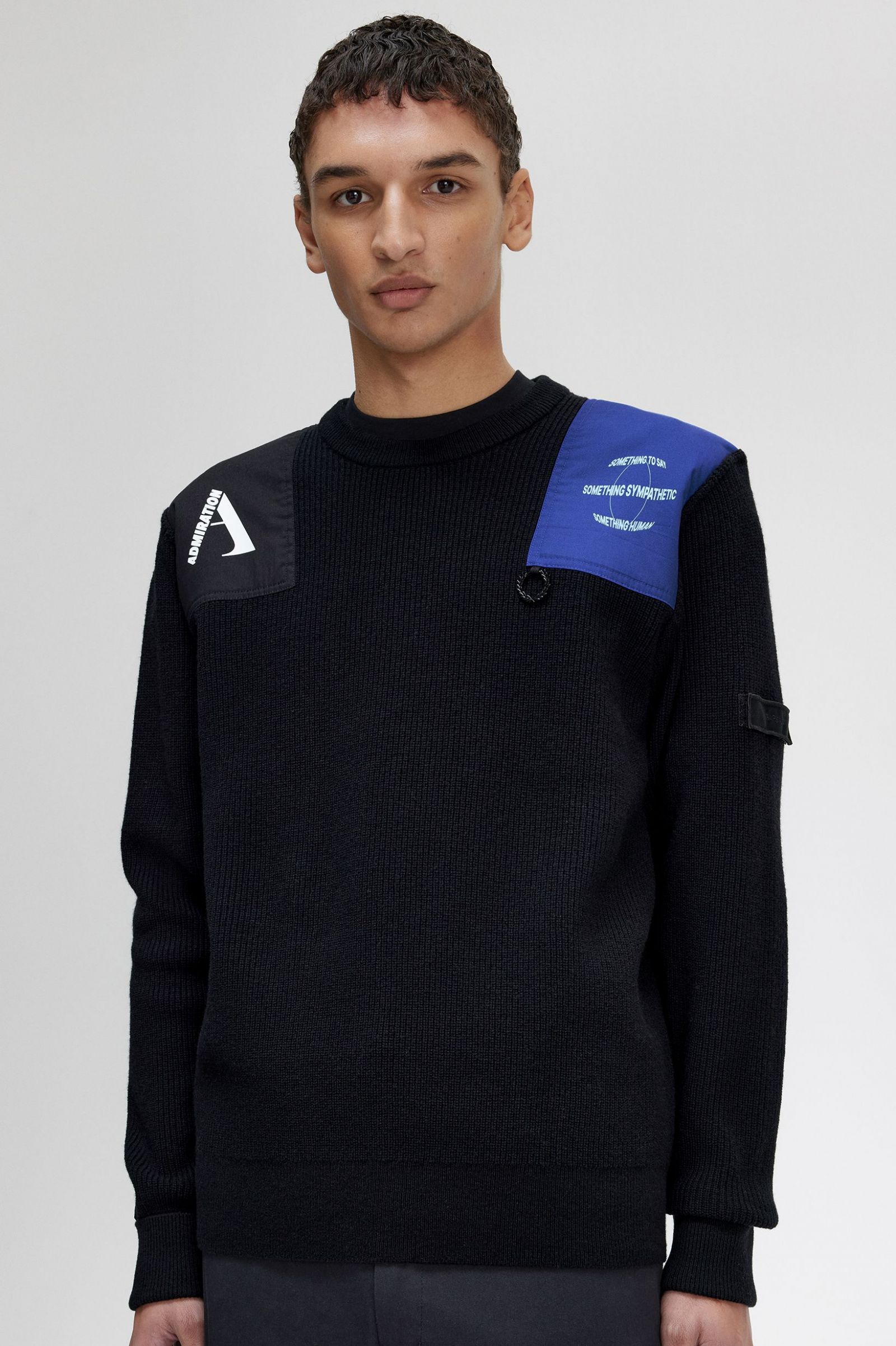 Raf SimonsPatch Detail Jumper Black 7038639