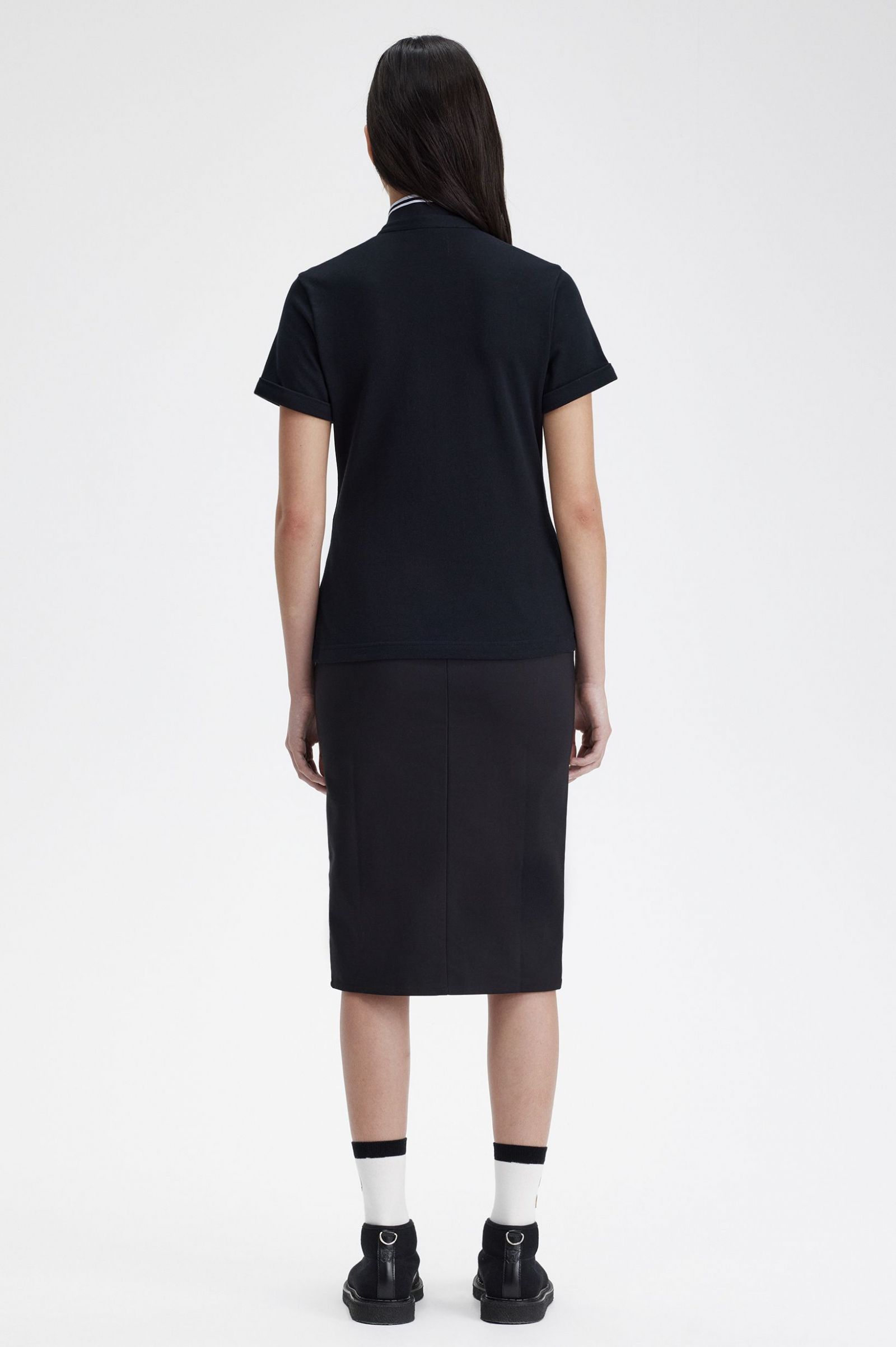 Amy Winehouse FoundationAmy Fred Perry Shirt Black 7039401