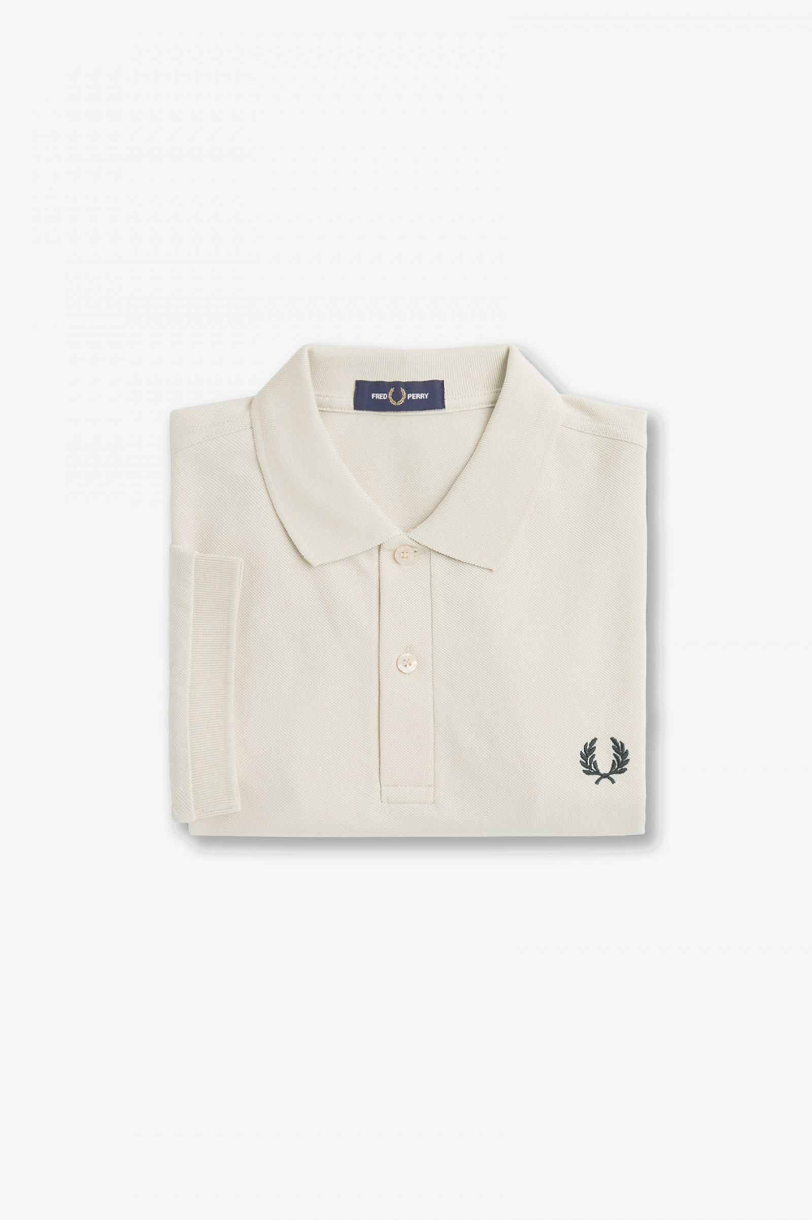 The Fred Perry ShirtM6000 Ecru / Night Green 7039158