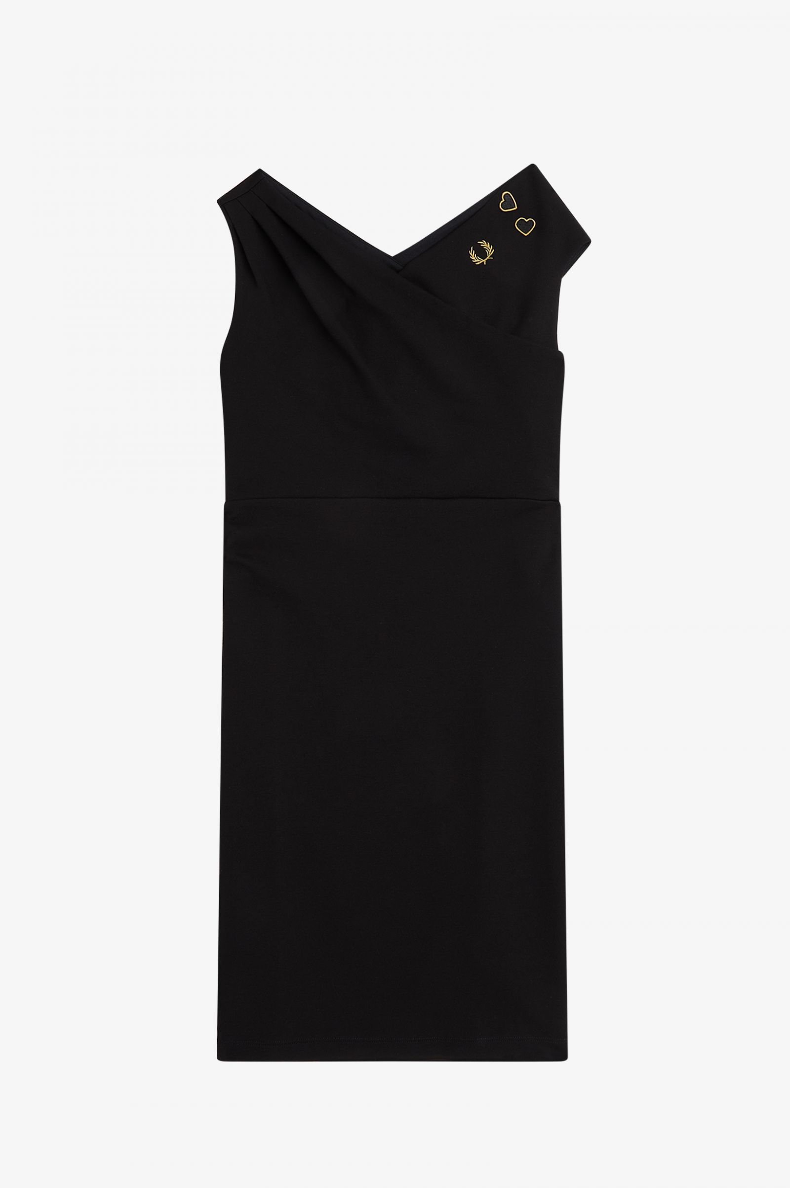 Amy Winehouse FoundationOff-The-Shoulder Dress Black 7037926