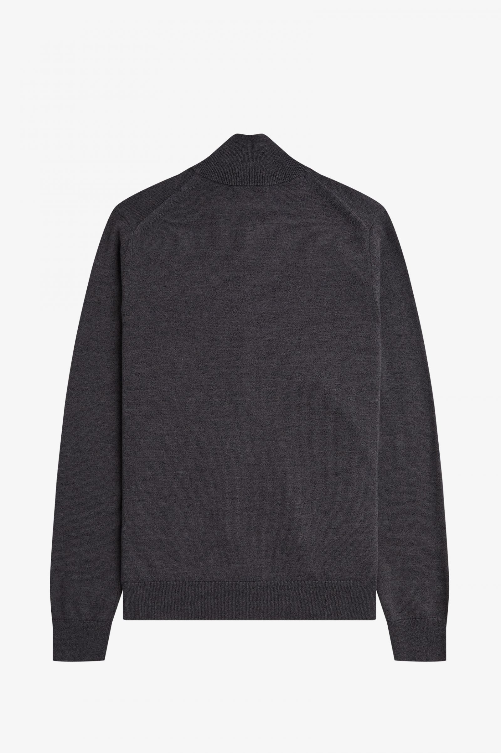 Classic Zip Through Cardigan Dark Grey Marl 7038326